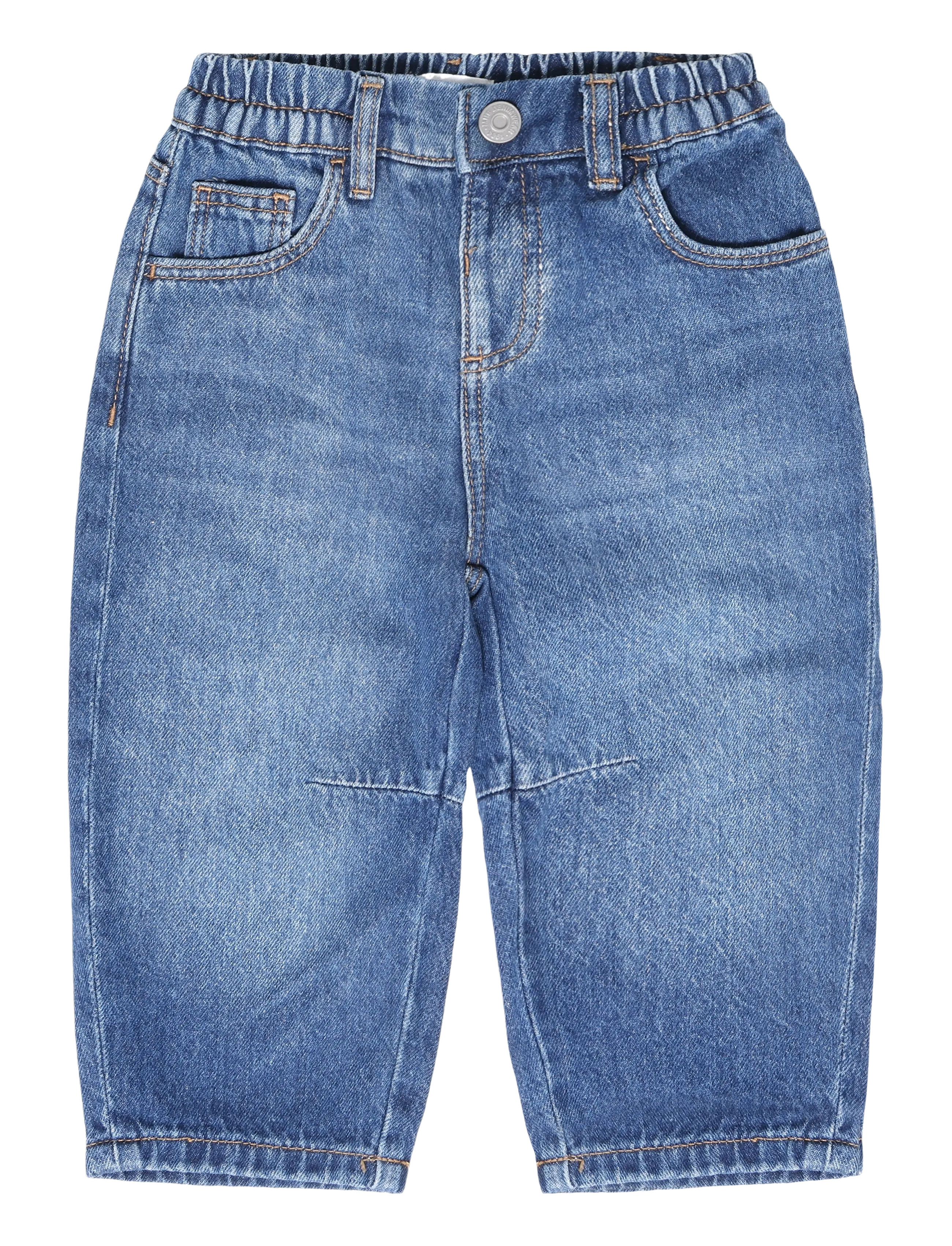 Mango Mid-rise balloon jeans - Loose jeans - OPEN BLUE / blue