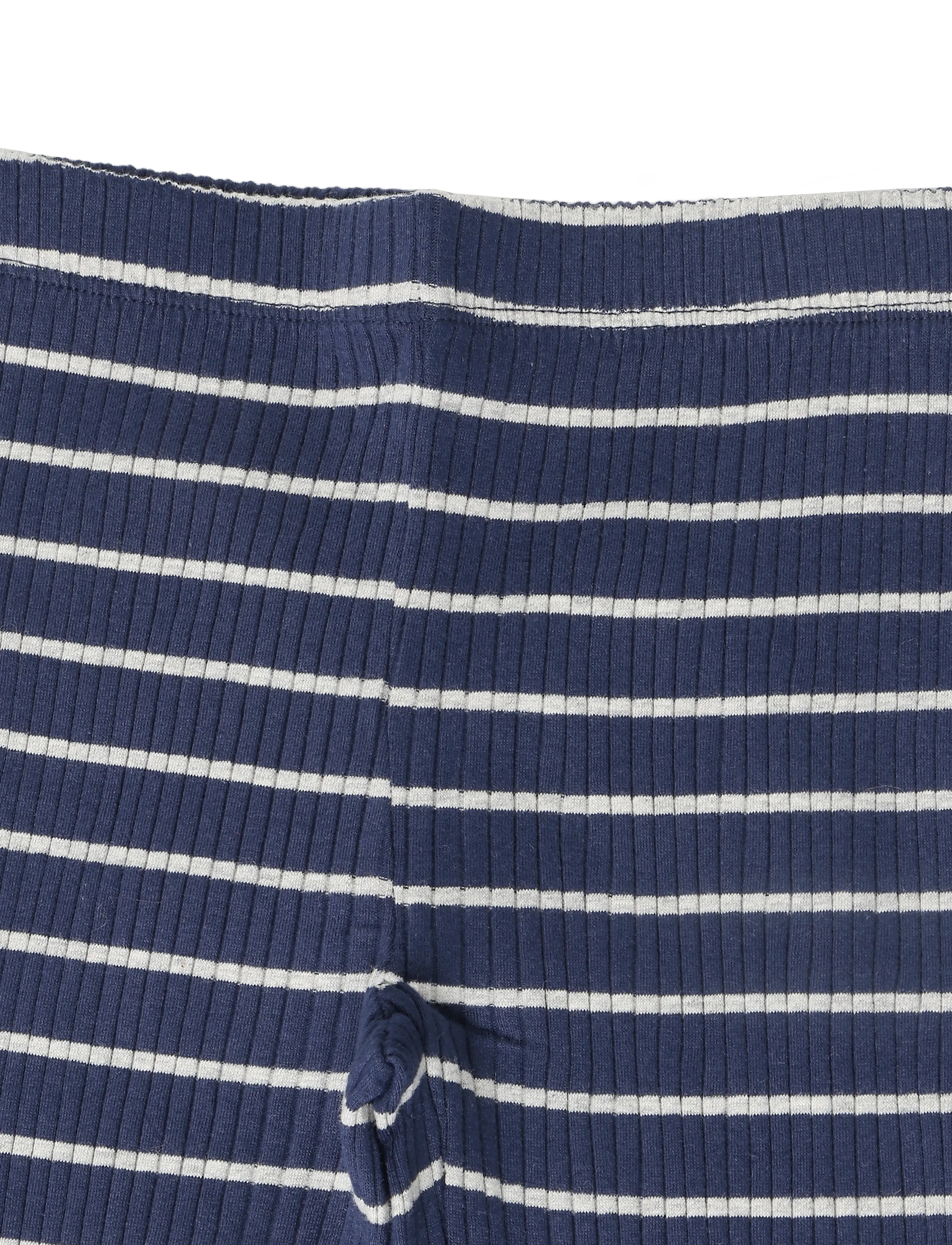 Mango - Flared striped leggings - leggings - navy - 2