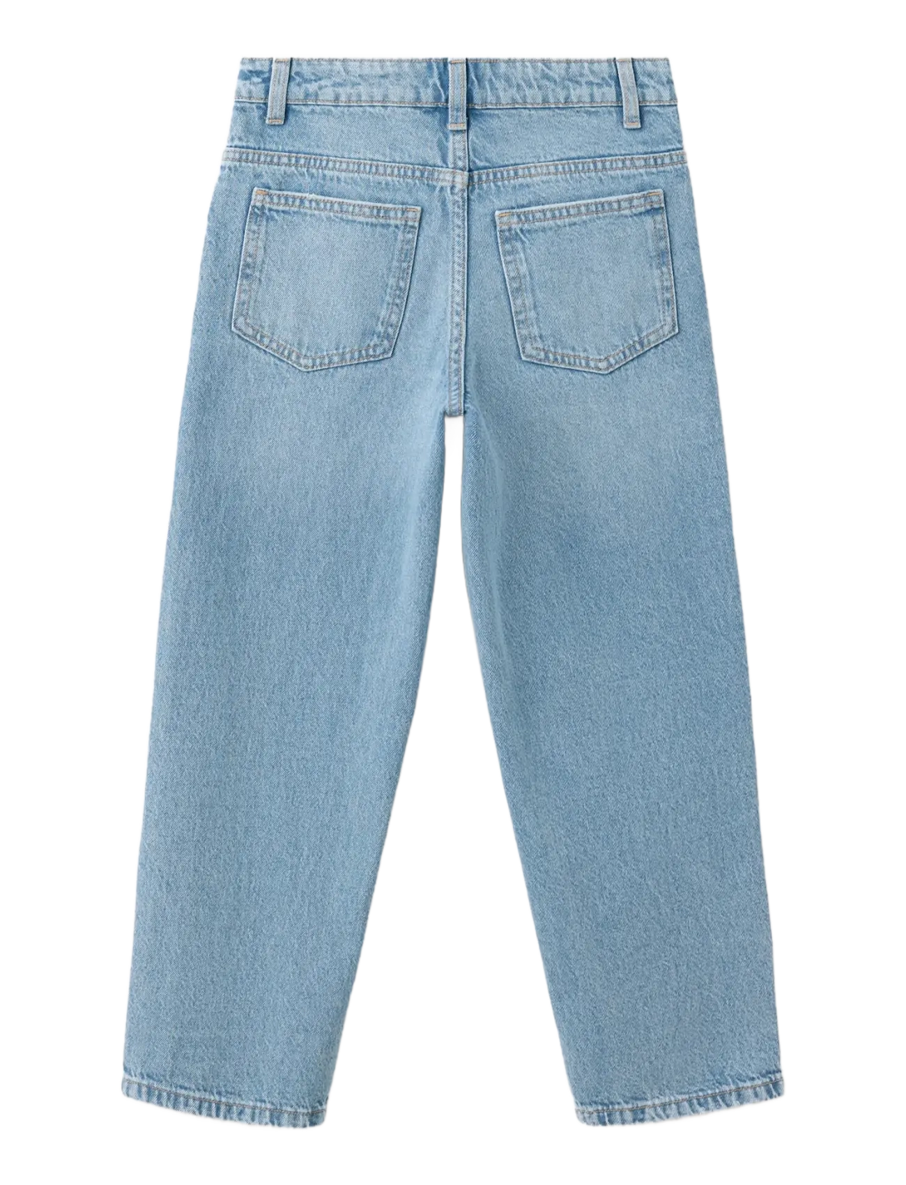 Mango - Straight fit cotton jeans - regular jeans - open blue - 2