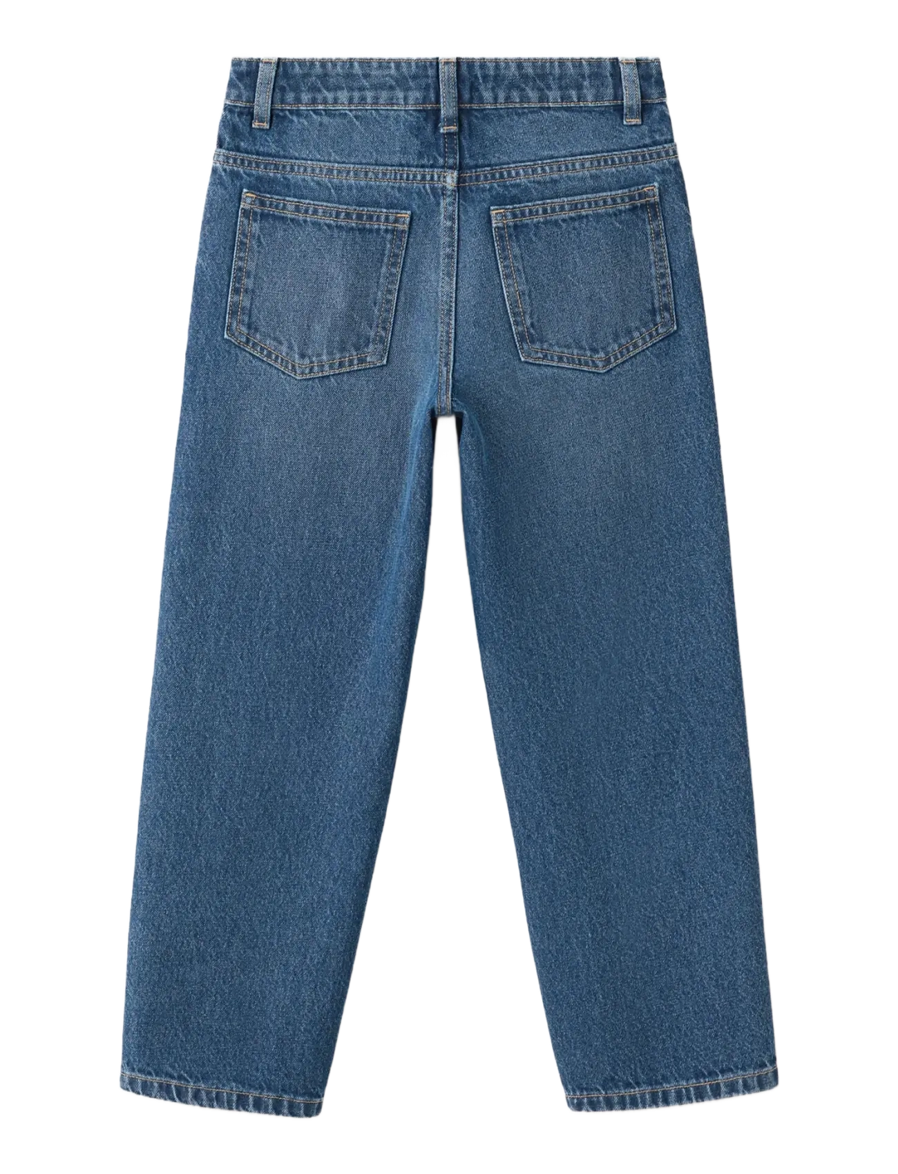 Mango - Straight fit cotton jeans - regular jeans - open blue - 1
