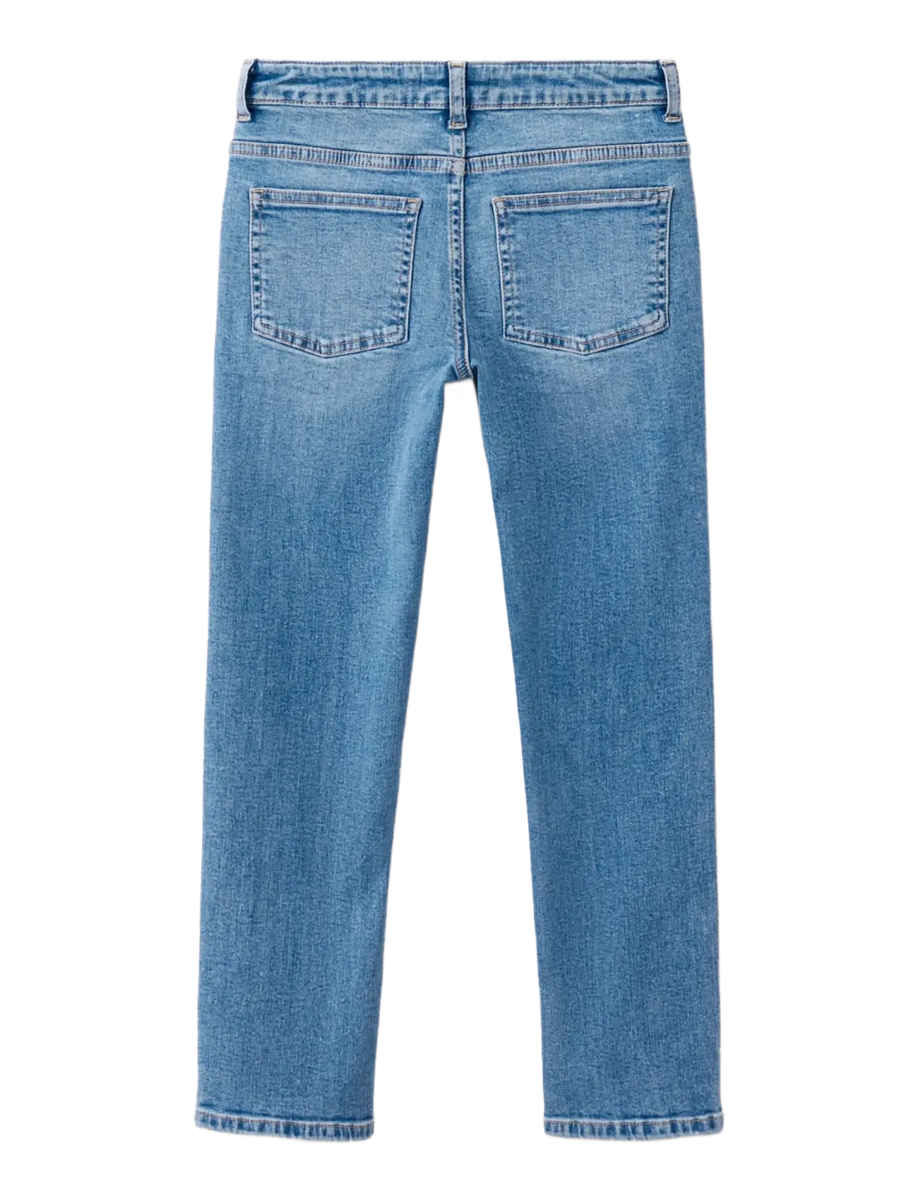 Mango - Slim fit cotton jeans - skinny jeans - open blue - 1