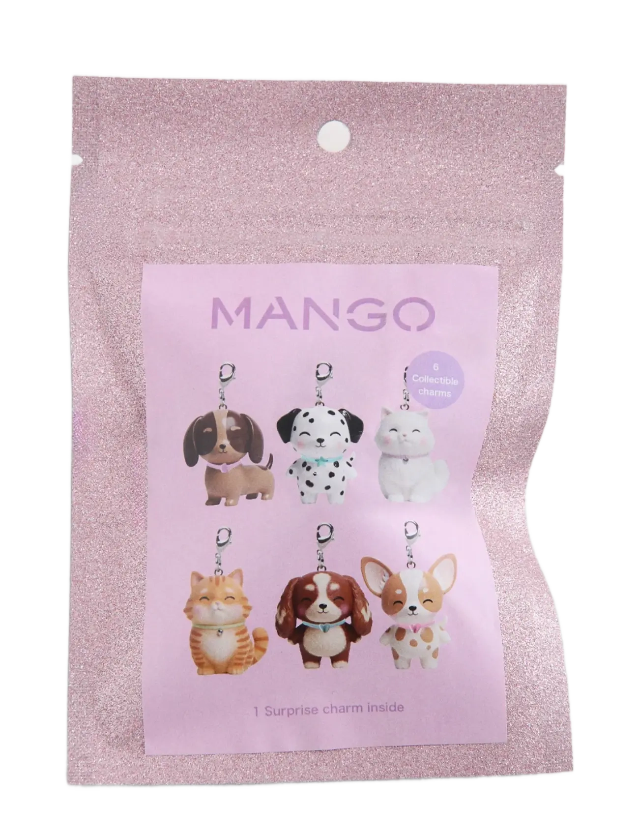 Mango - Surprise animal charm - silver - 1