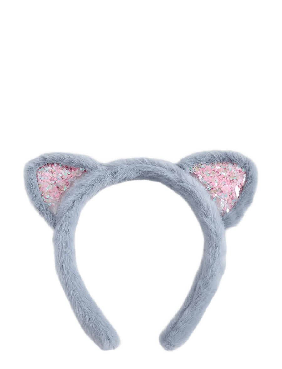 Mango - Kitten ear hairband - hårband - grey - 0