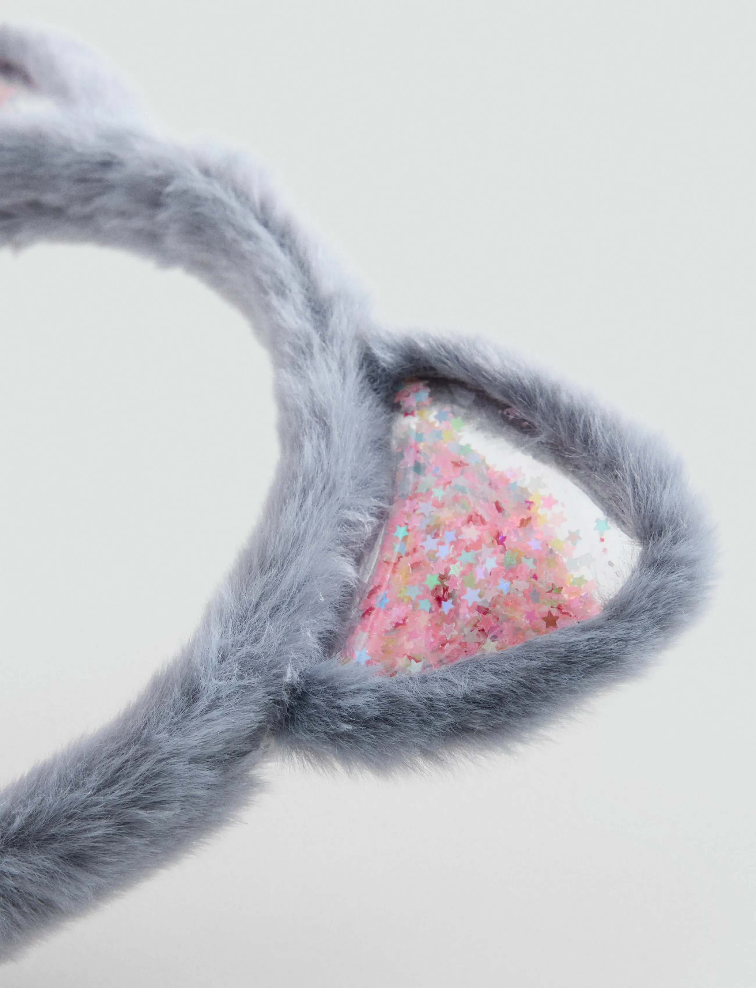 Mango - Kitten ear hairband - hårband - grey - 1