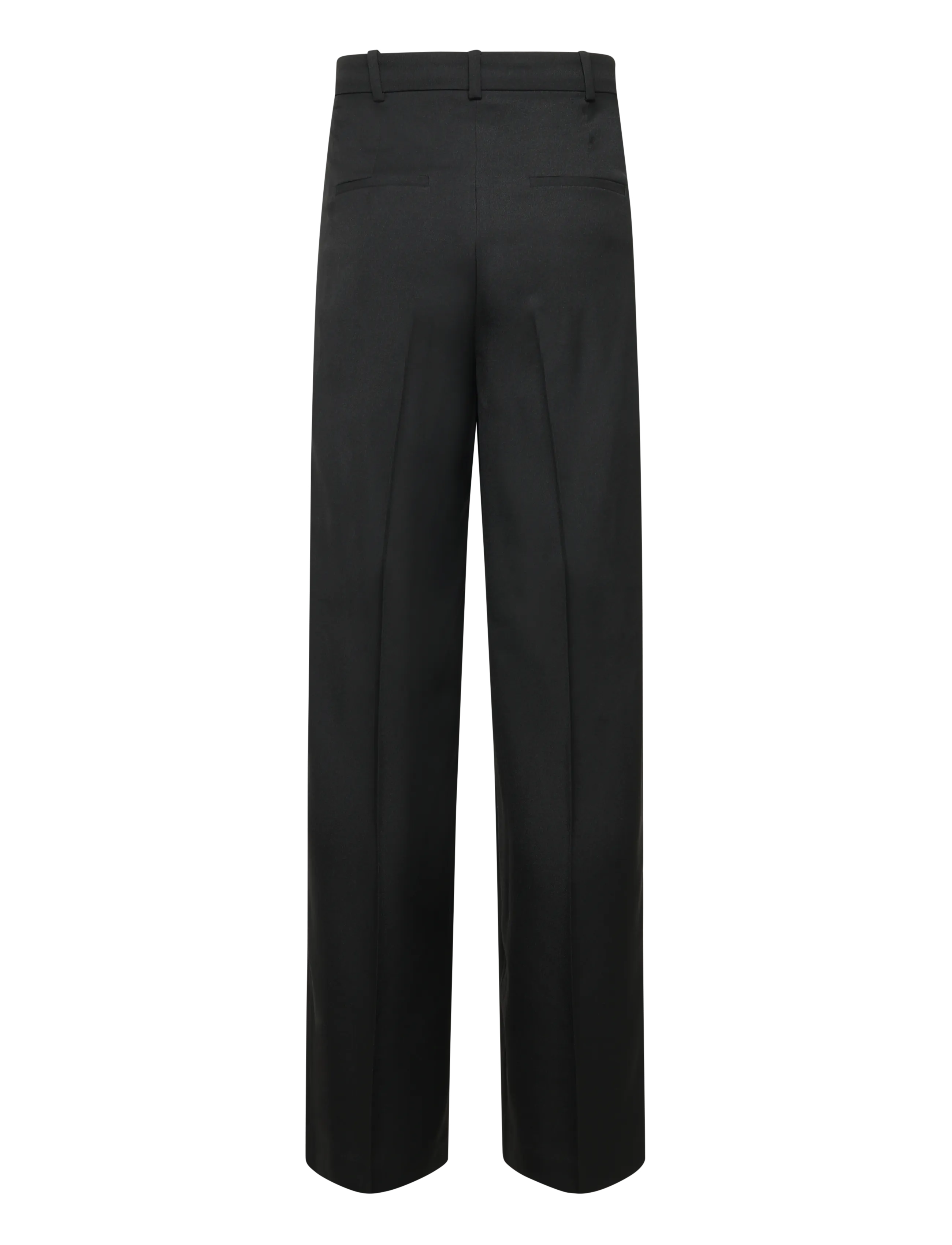 Mango - Straight-fit pleated trousers - habitbukser - black - 2