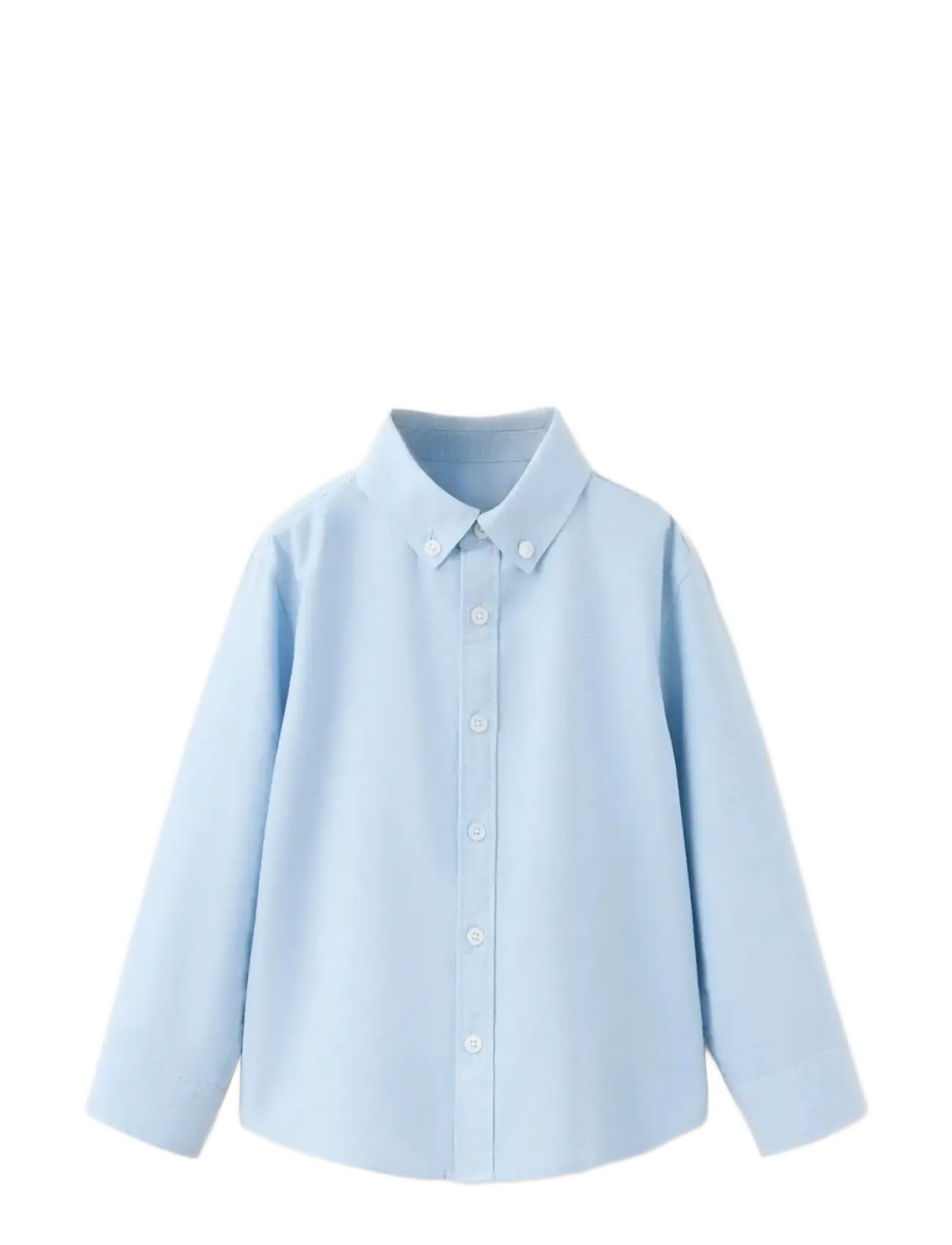 Mango Oxford cotton shirt - Skjorter - LT-PASTEL BLUE / blue
