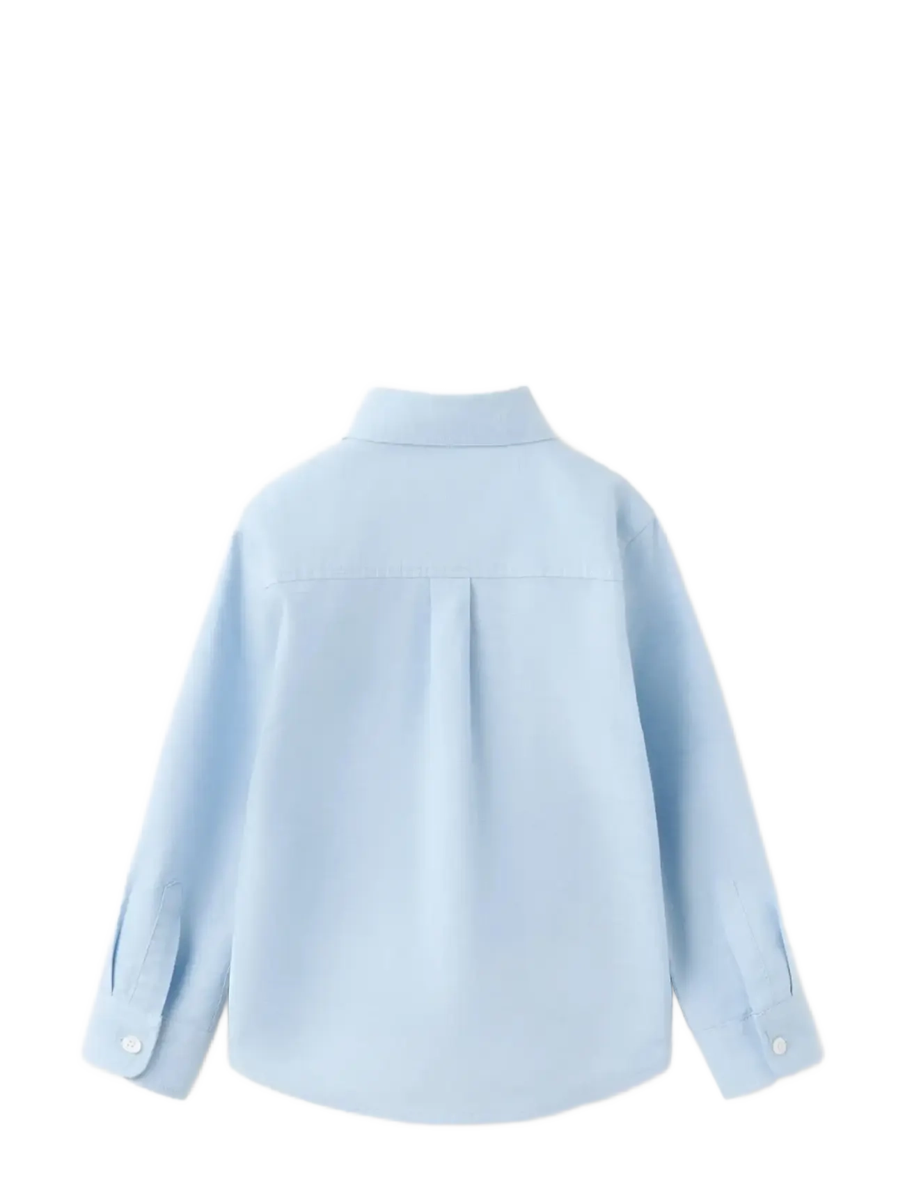 Mango - Oxford cotton shirt - langærmede skjorter - lt-pastel blue - 1
