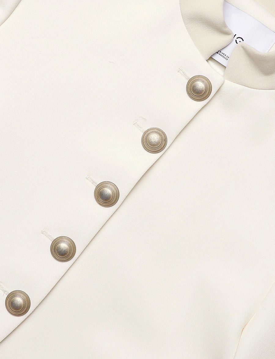 Mango - Jacket with jewel-button strip collar - enkelknäppta kavajer - natural white - 4
