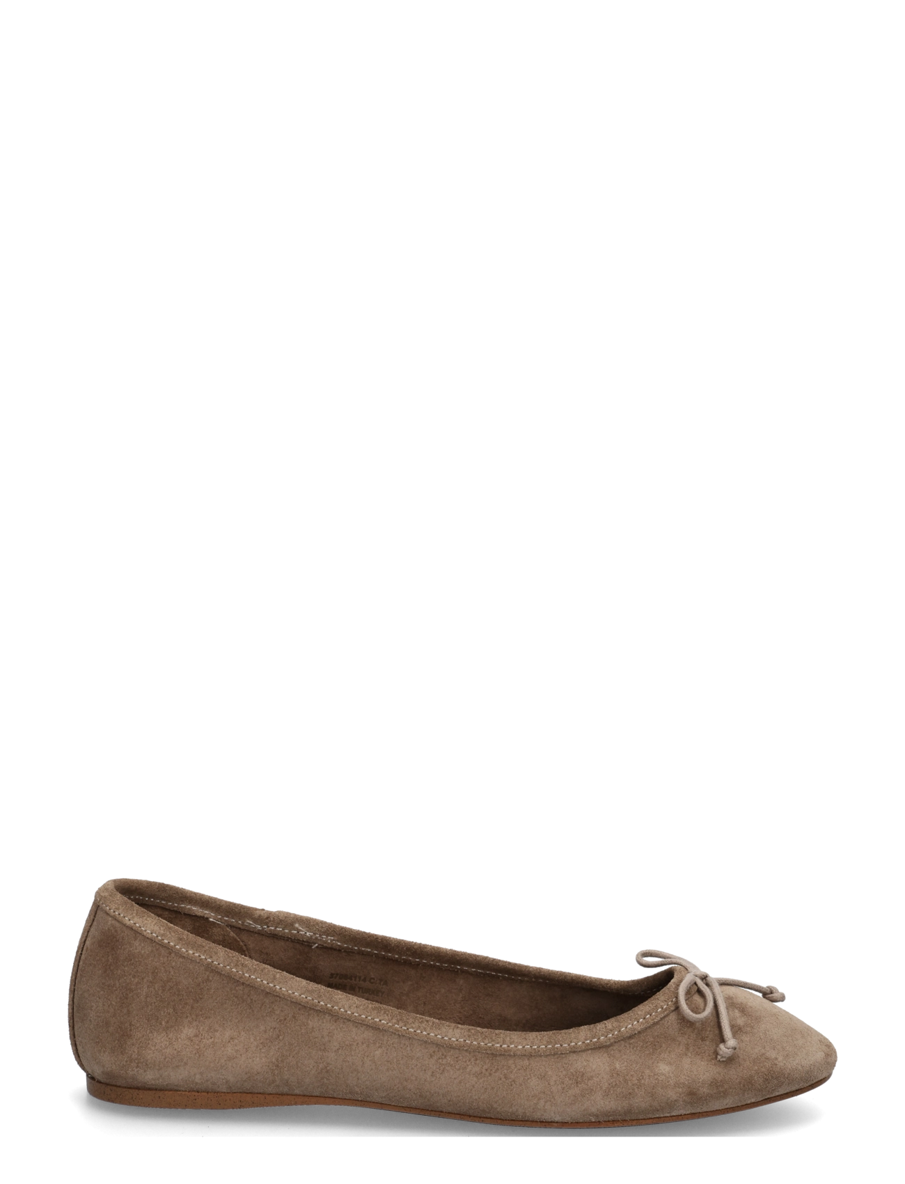 Mango - Leather ballet flats with bow - lt pastel brown - 2