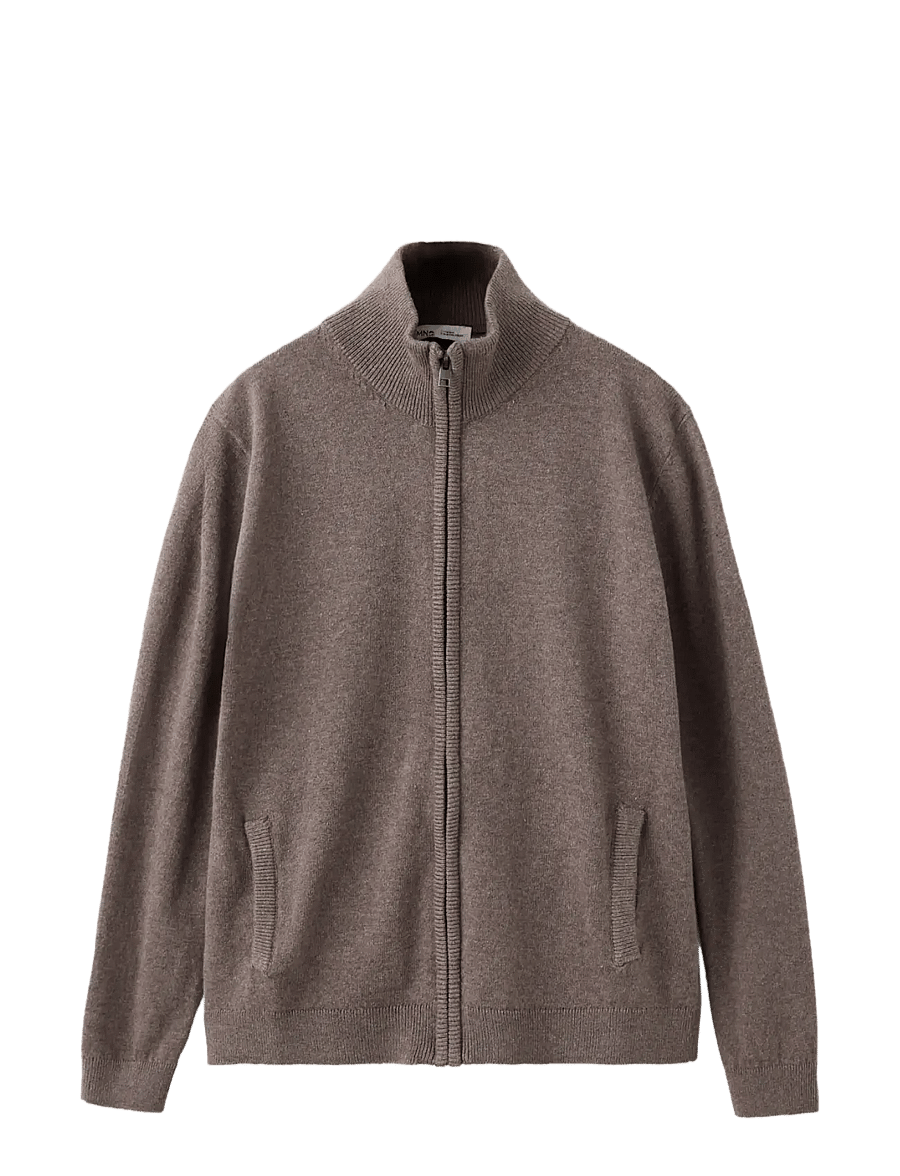 Mango - CARDIGAN LUKE - tunna jackor - brown - 0