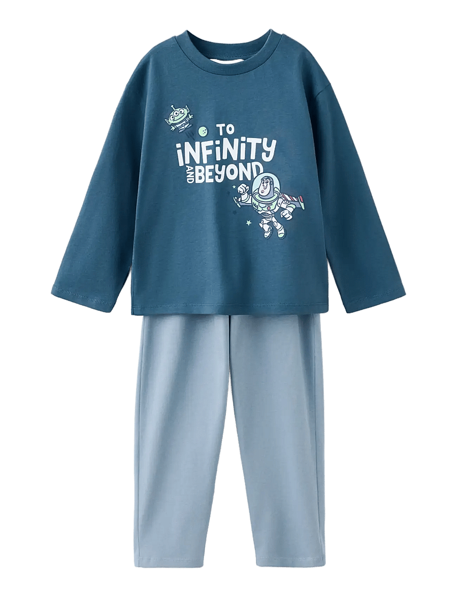 Mango - Toy Story long pyjama set - pyjamasset - navy - 0