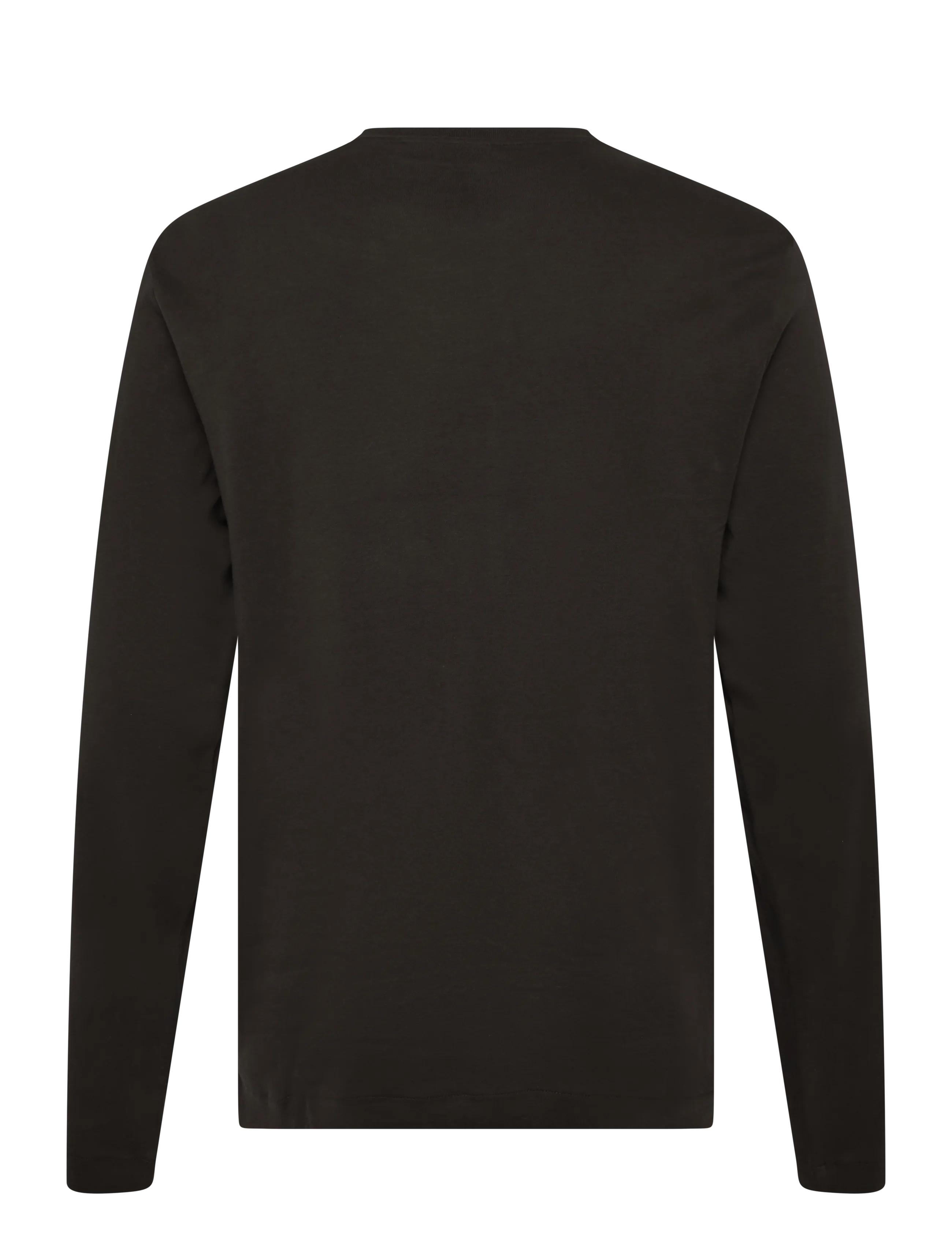 Mango - 100% cotton T-shirt regular fit - langærmede t-shirts - brown - 2