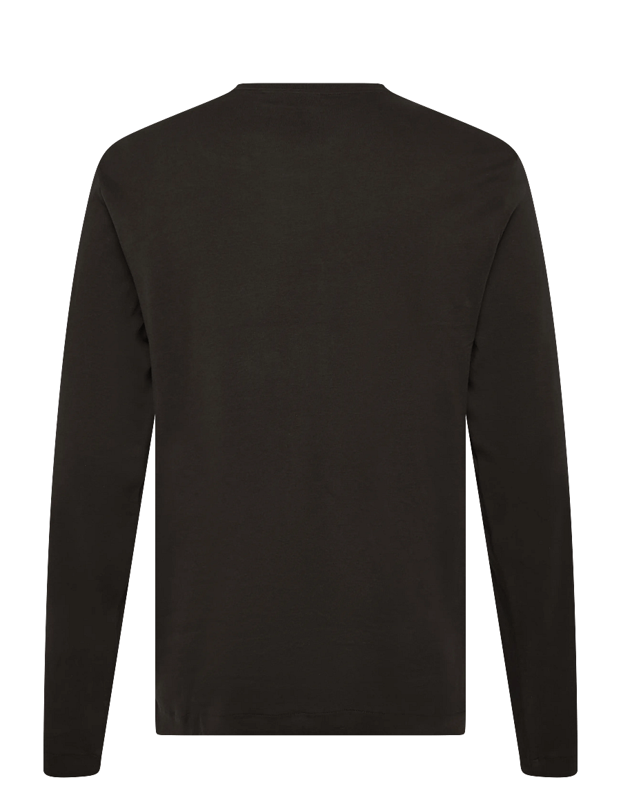 Mango - 100% cotton T-shirt regular fit - langærmede t-shirts - brown - 2