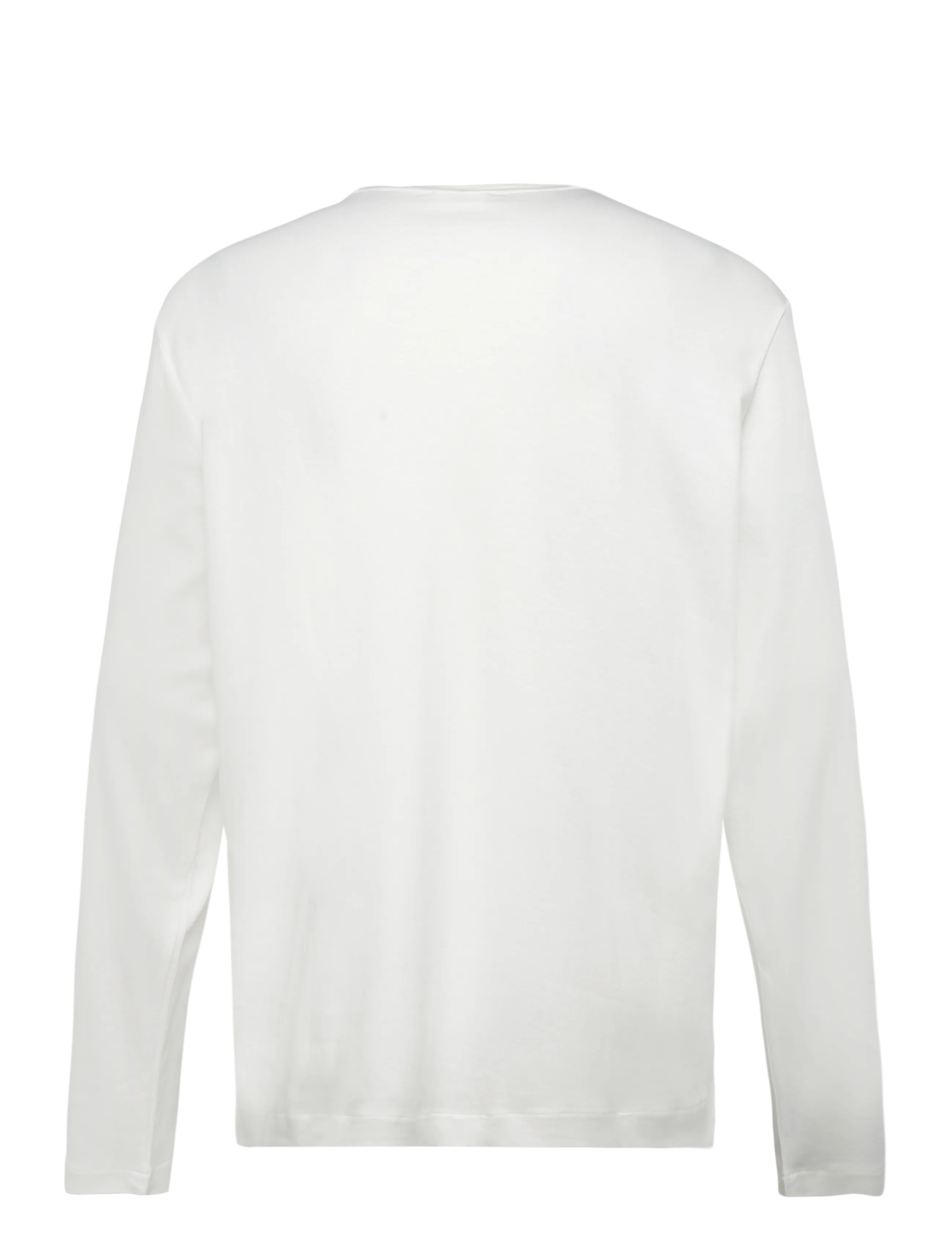 Mango - 100% cotton T-shirt regular fit - långärmade t-shirts - white - 2