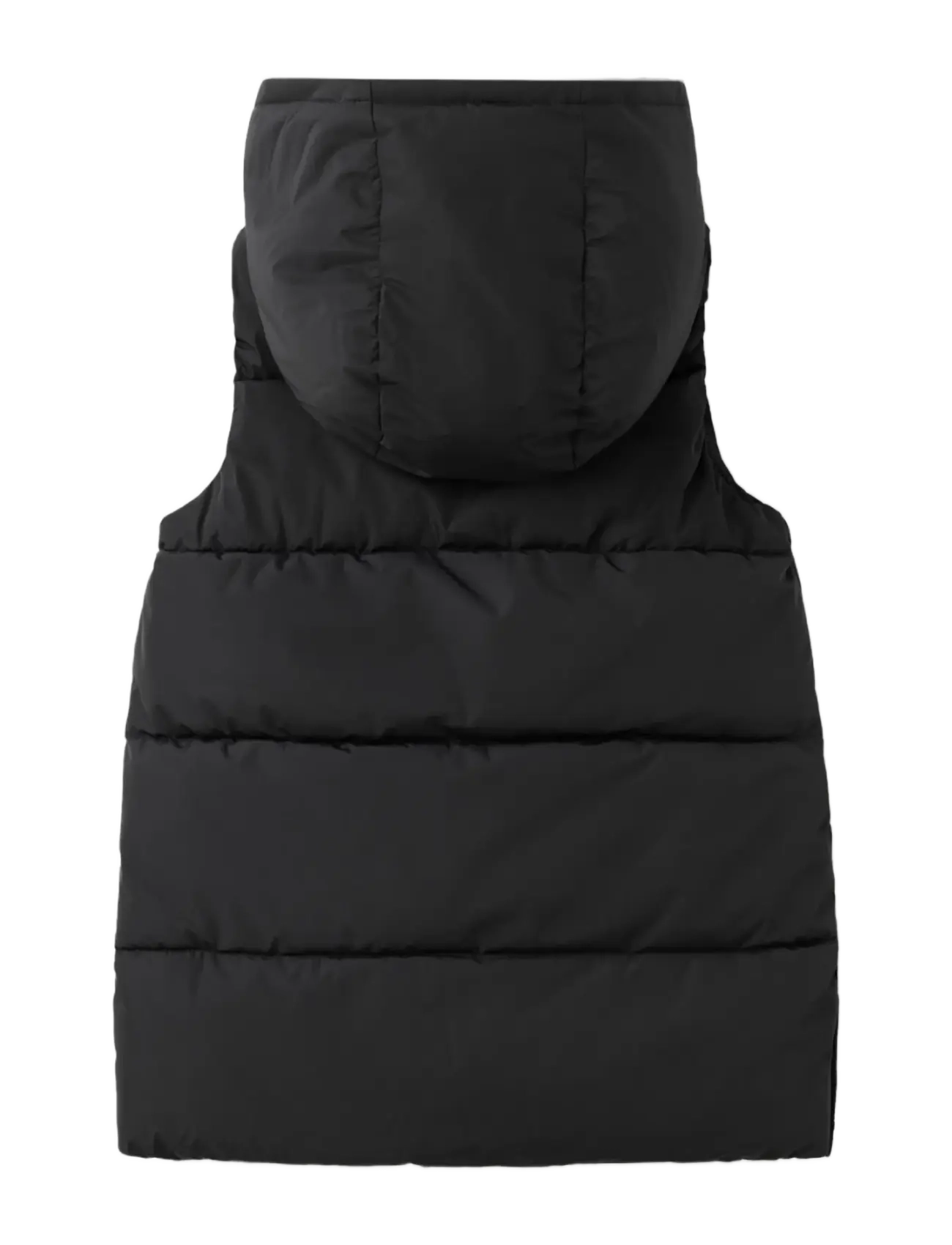 Mango - Hooded waistcoat with pockets - shoppa efter ålder - black - 1