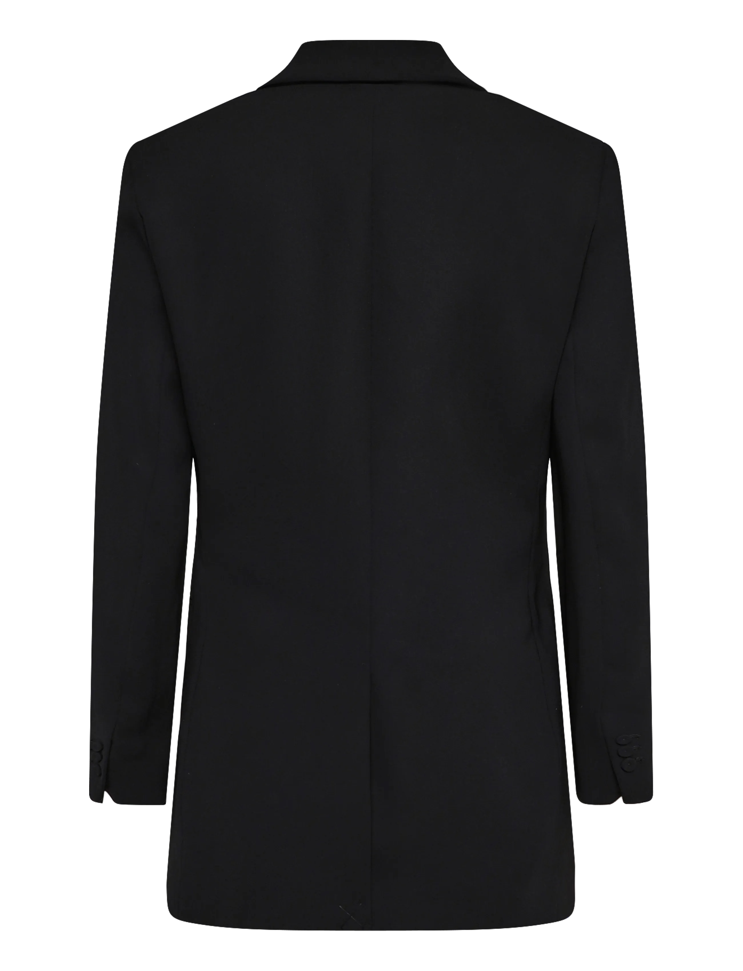 Mango - Double-breasted belted suit blazer - blazere med bælte - black - 2