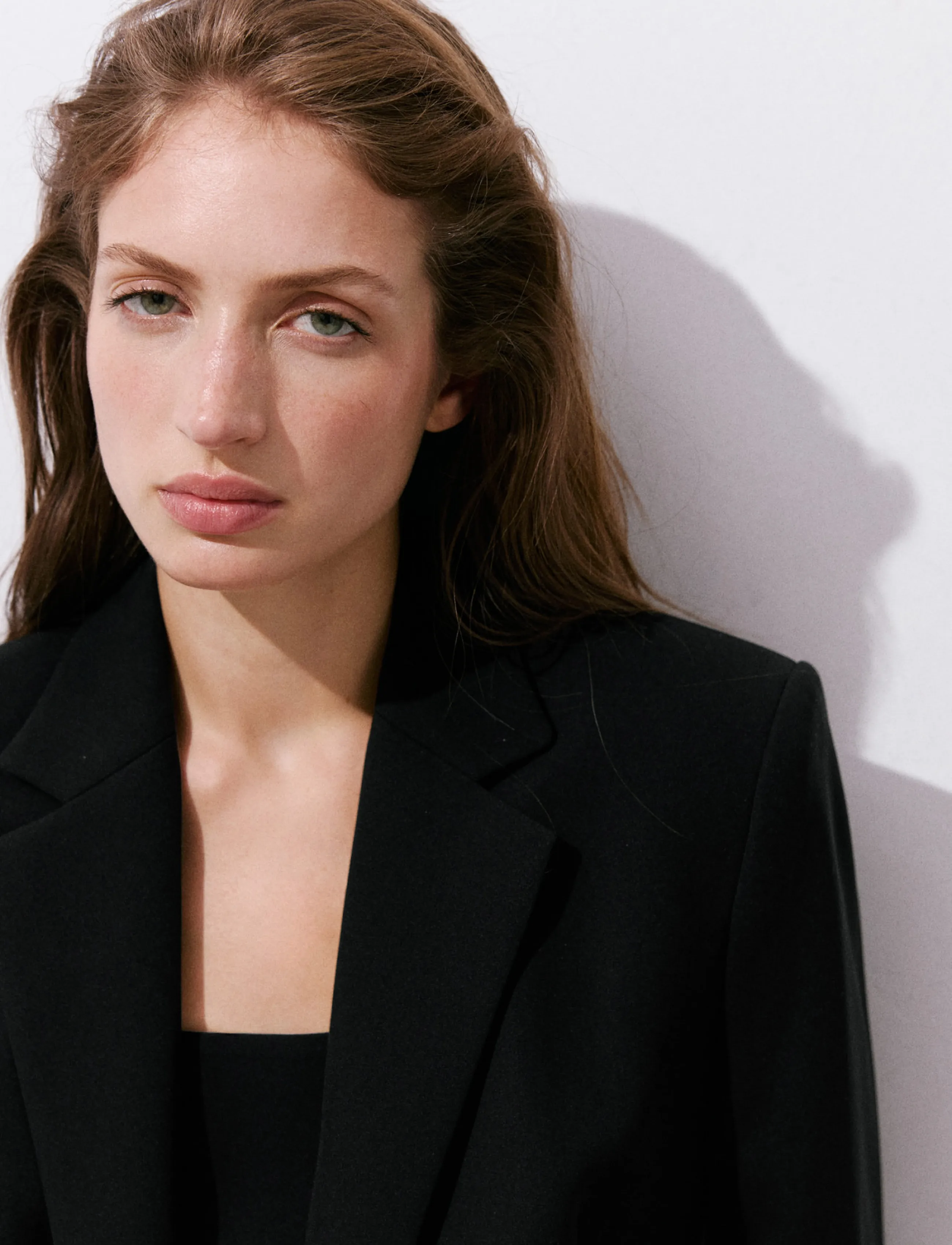 Mango - Double-breasted belted suit blazer - blazere med bælte - black - 2