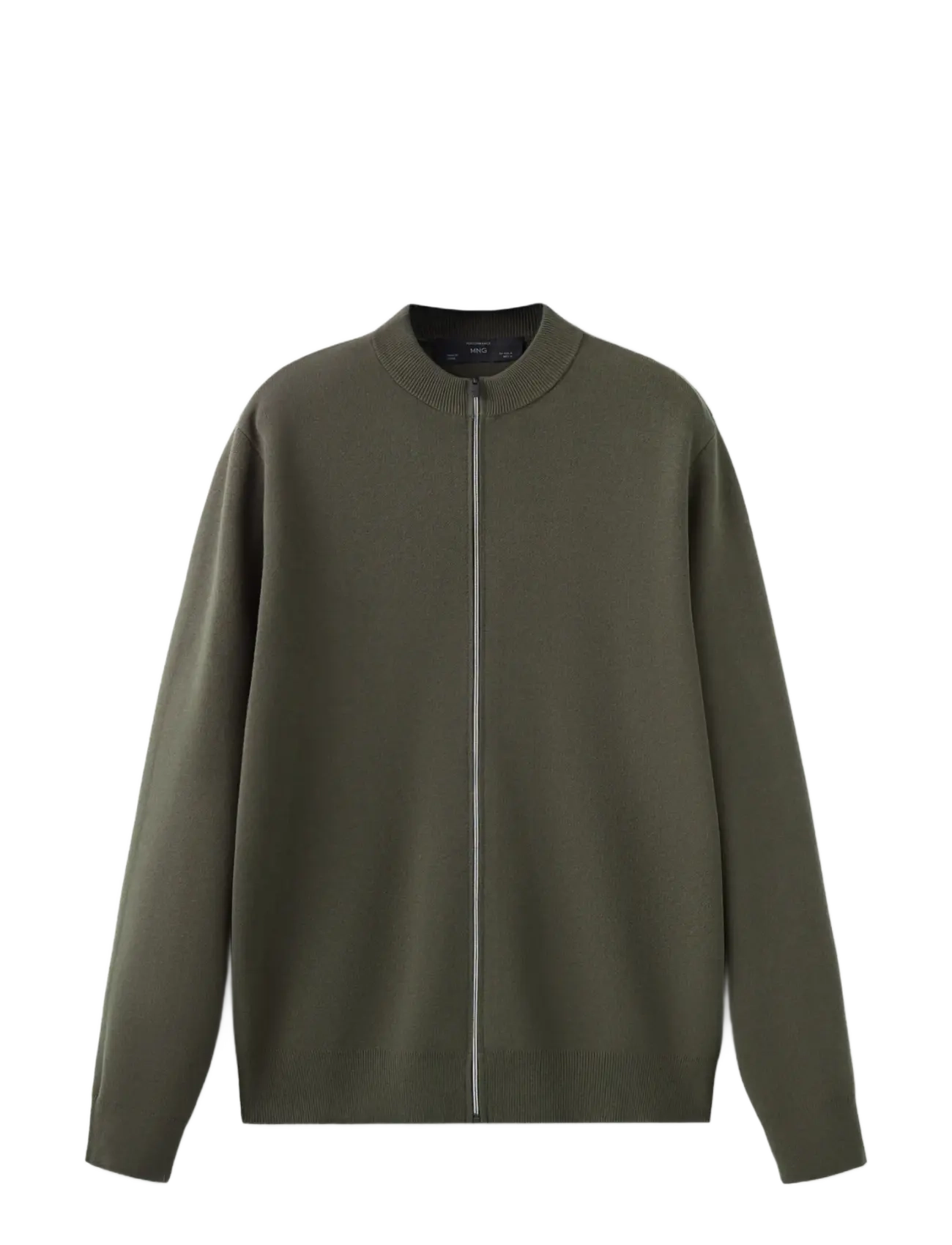 Mango Cardigan Luxusc, XXL, Knitwear, Khakigrün - Cardigans, Männerswear
