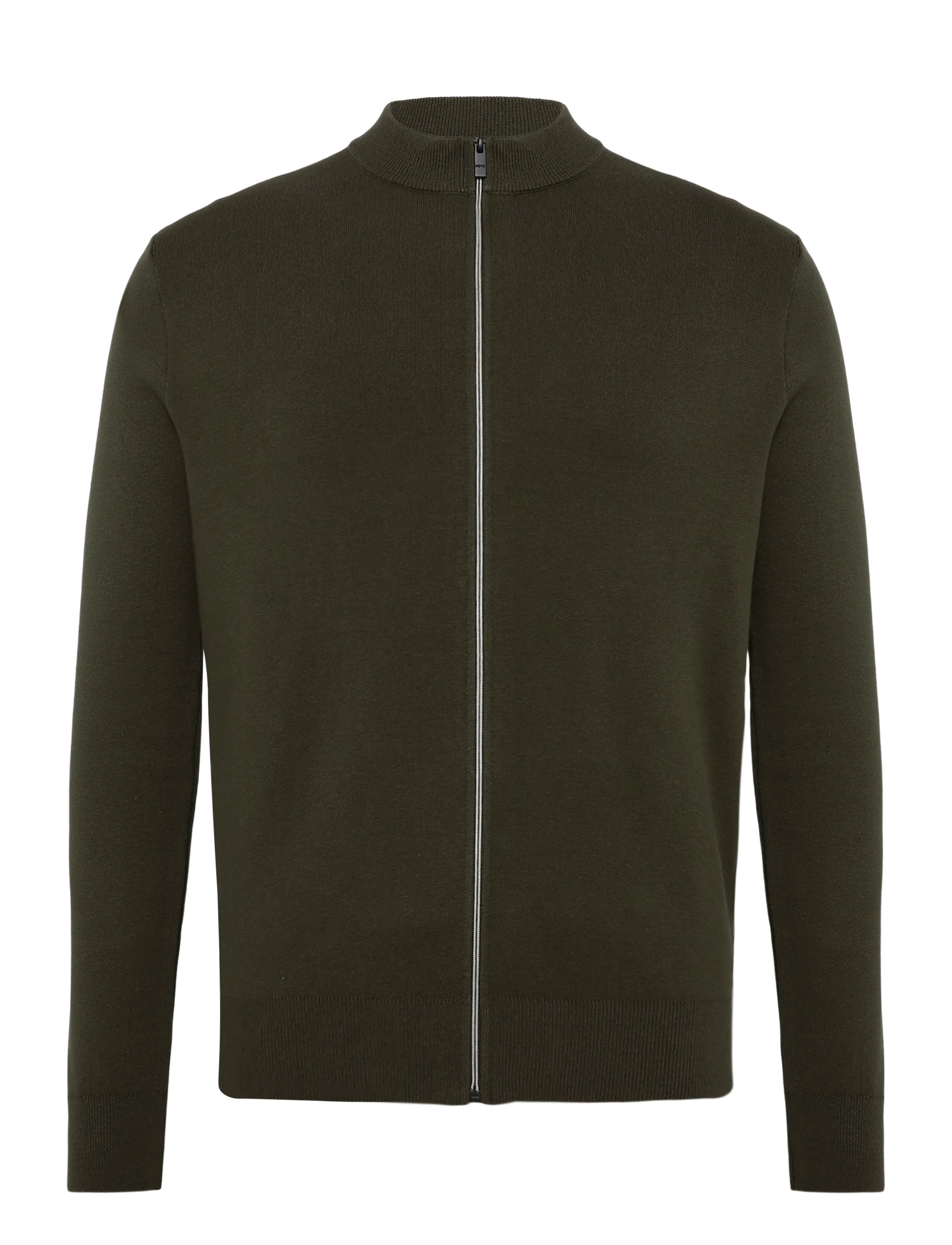 Mango Comfort stretch knit cardigan - Kollektioner - DARK GREEN / khaki/green