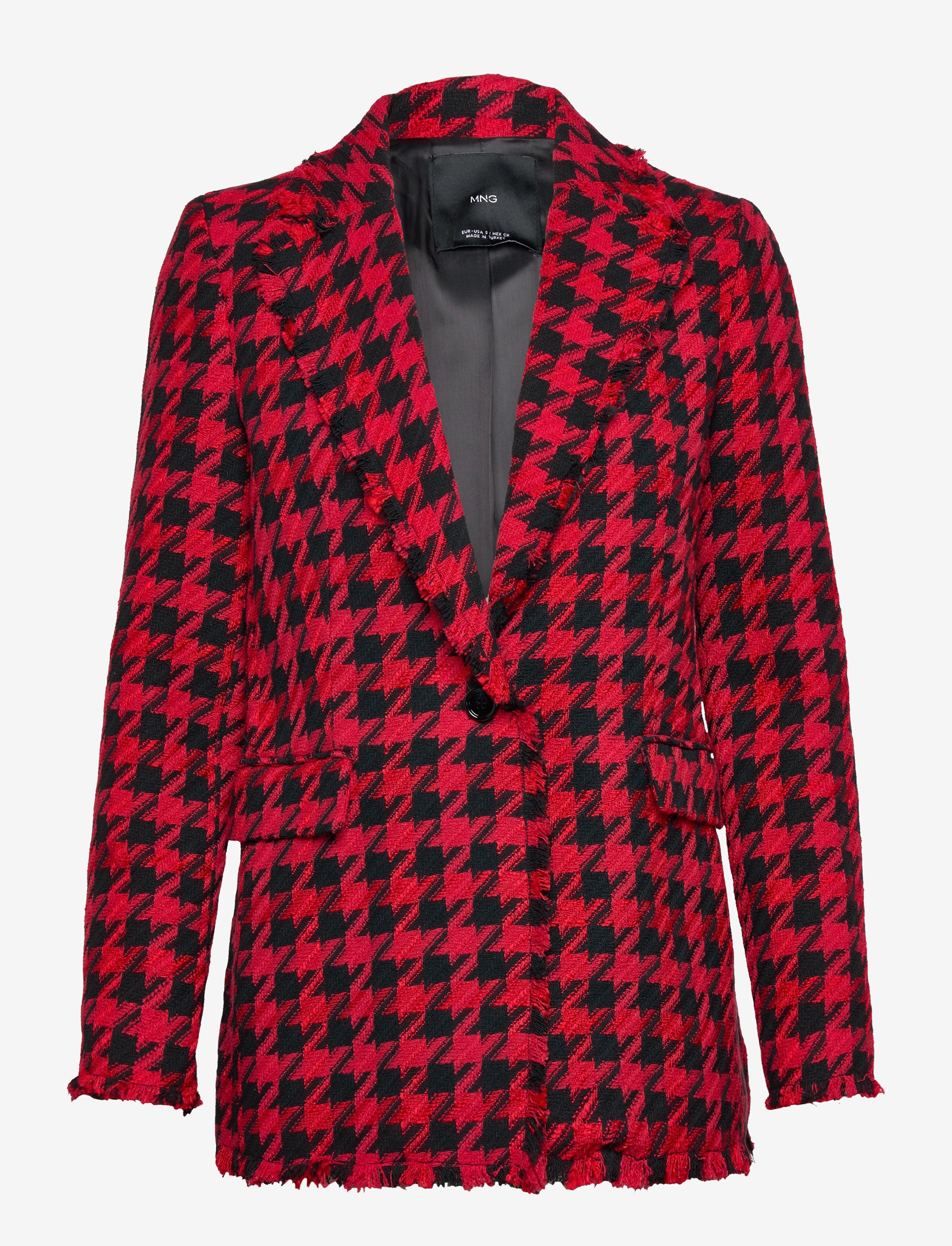 Mango - NATE - einreihige blazer - red - 0