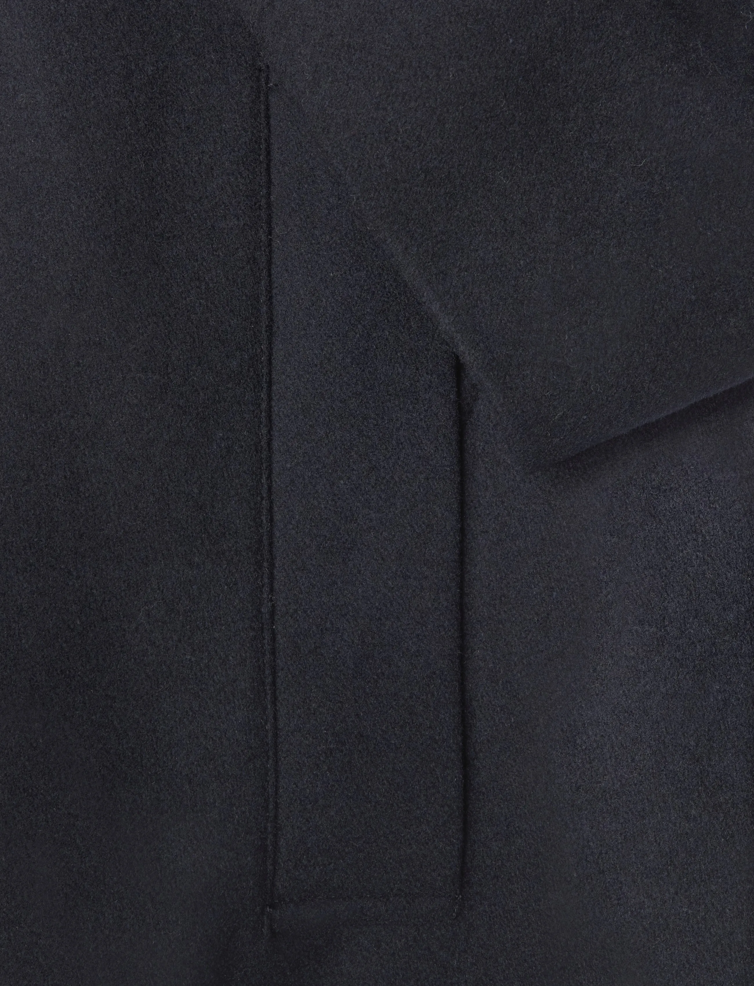 Mango - Wool coat with shirt-style collar - ullrockar - dark blue - 3
