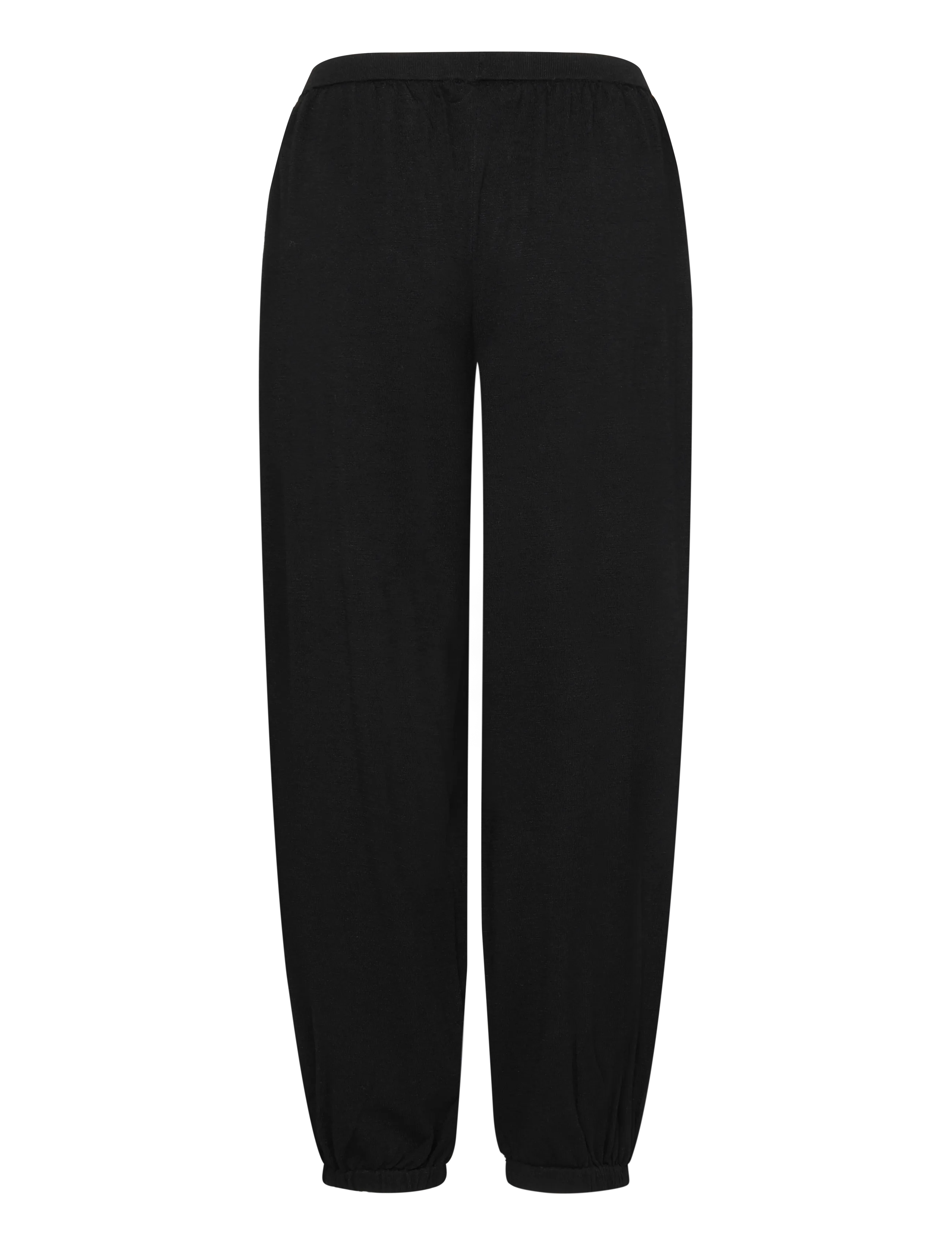 Mango - Mid-rise harem pants - hverdags stil - black - 2