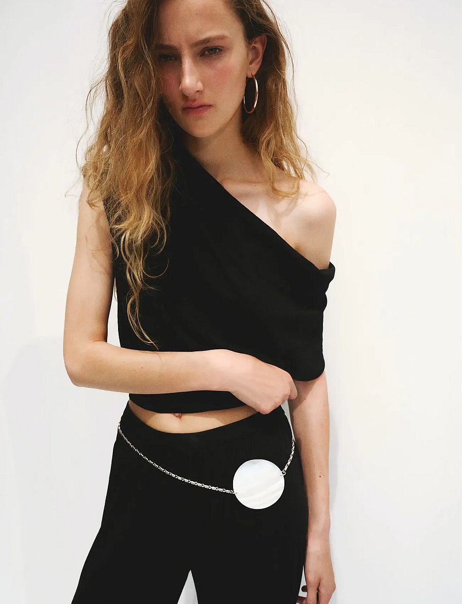 Mango - Mid-rise harem pants - alltags-style - black - 0