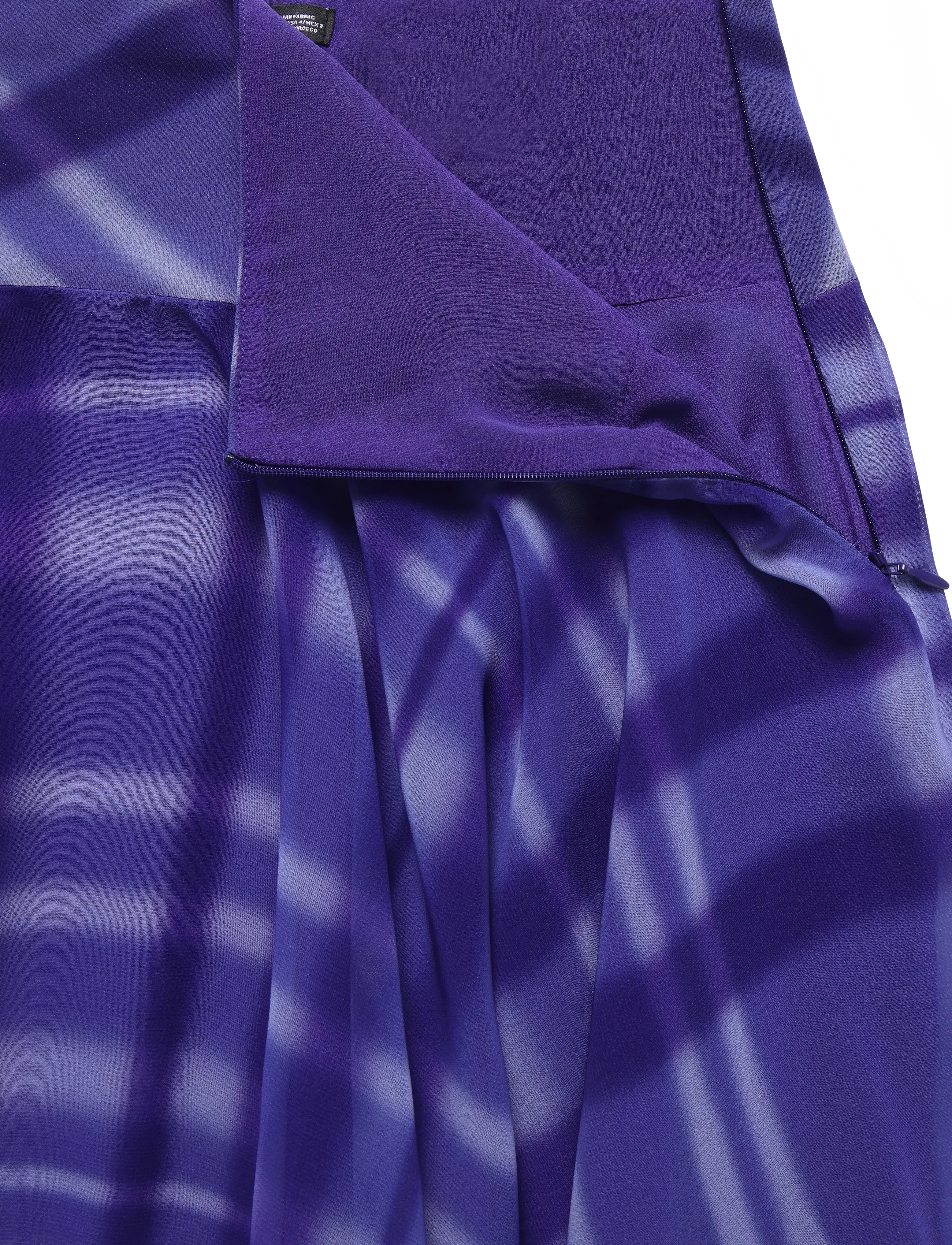 Mango - Long flared skirt - midi kjolar - medium blue - 4