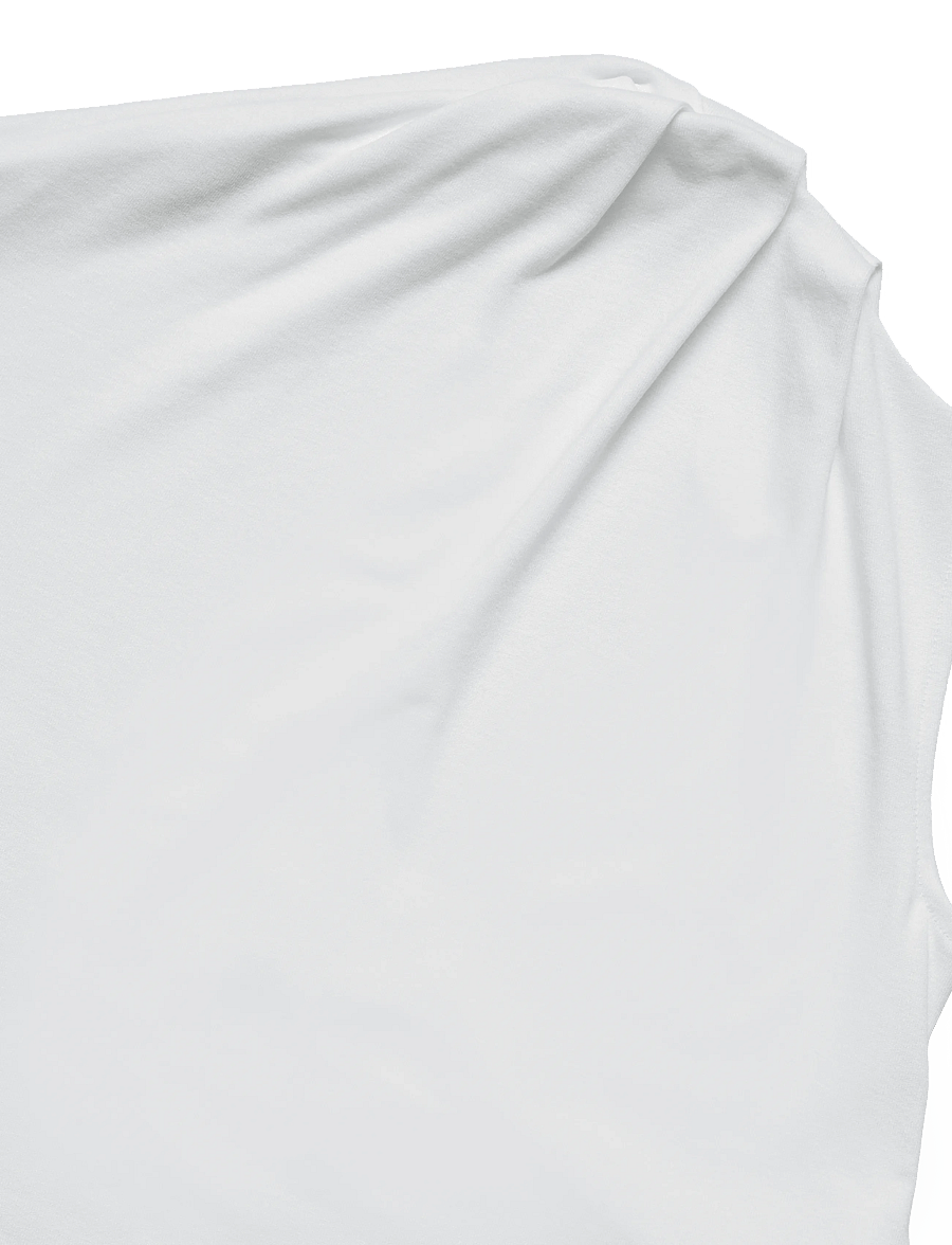 Mango - Asymmetrical ruched t-shirt - tanktops - white - 4