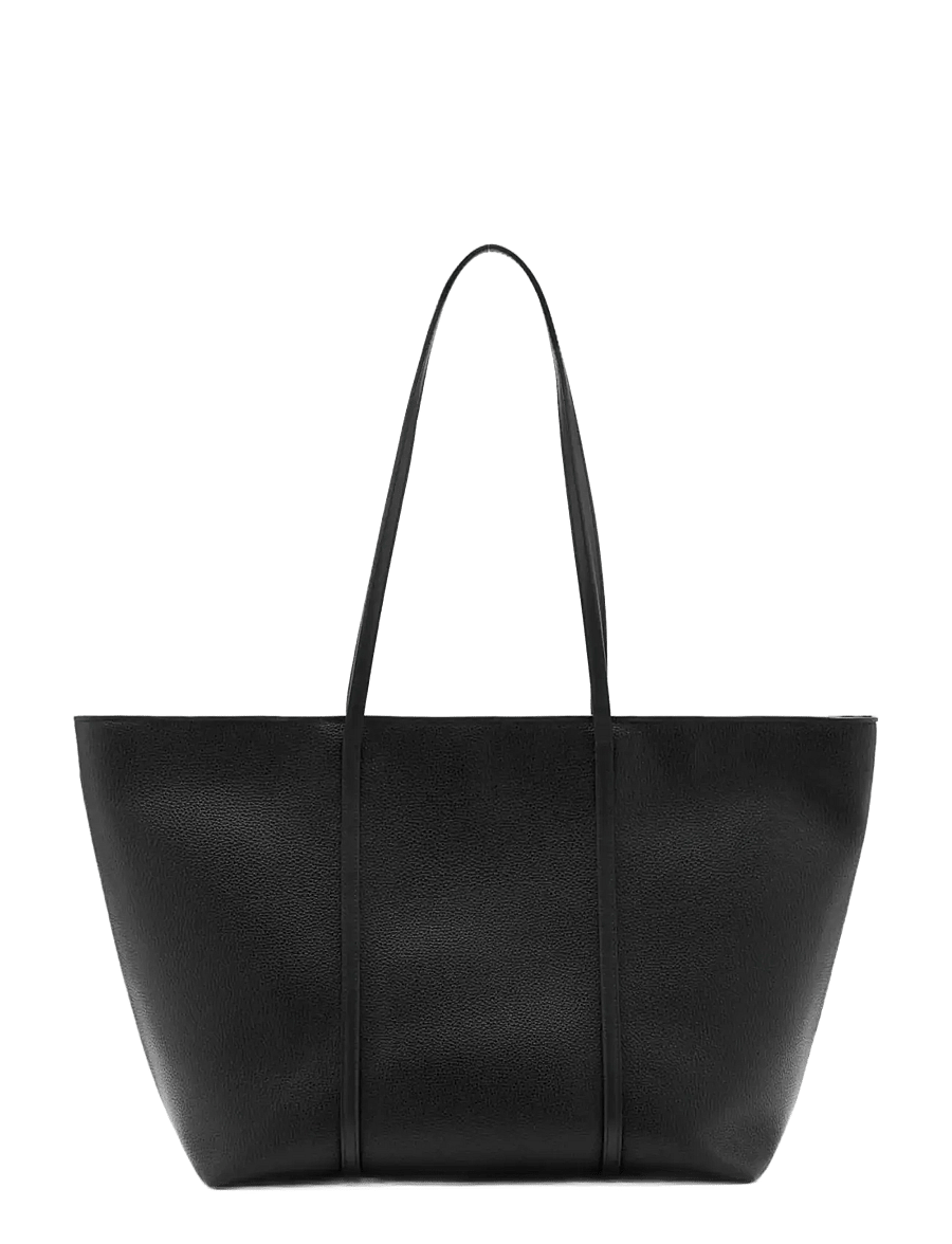 Mango - Shopper bag with double handle - shoppere - black - 0
