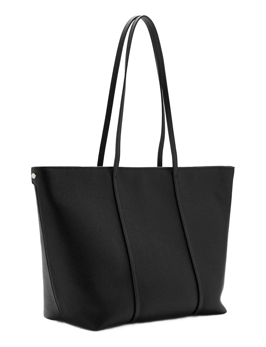 Mango - Shopper bag with double handle - shoppere - black - 1