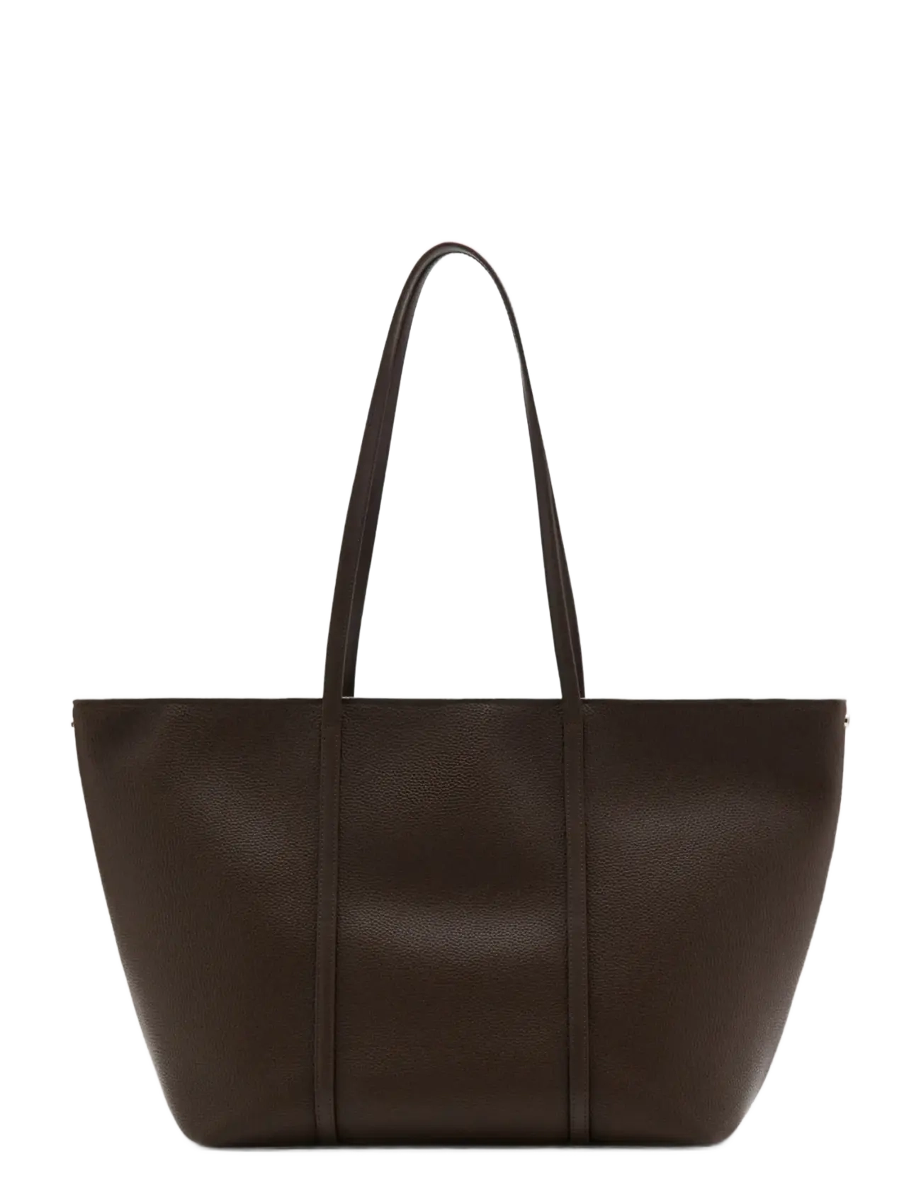 Mango Shopper Bag With Double Handle, One Size, Brown, Tasker > Shoppere, Dame