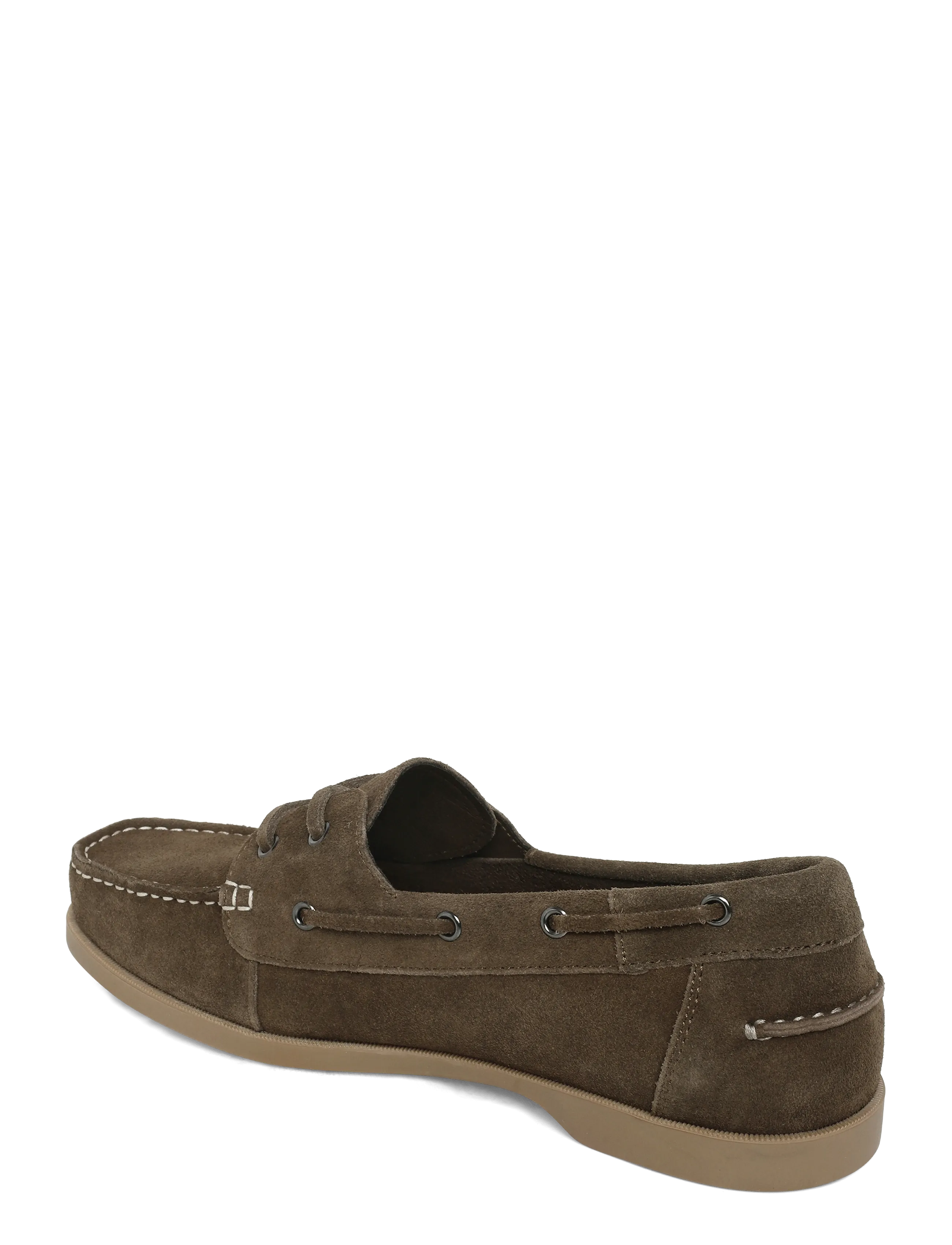 Mango - Leather nautical shoes - kollektioner - brown - 1