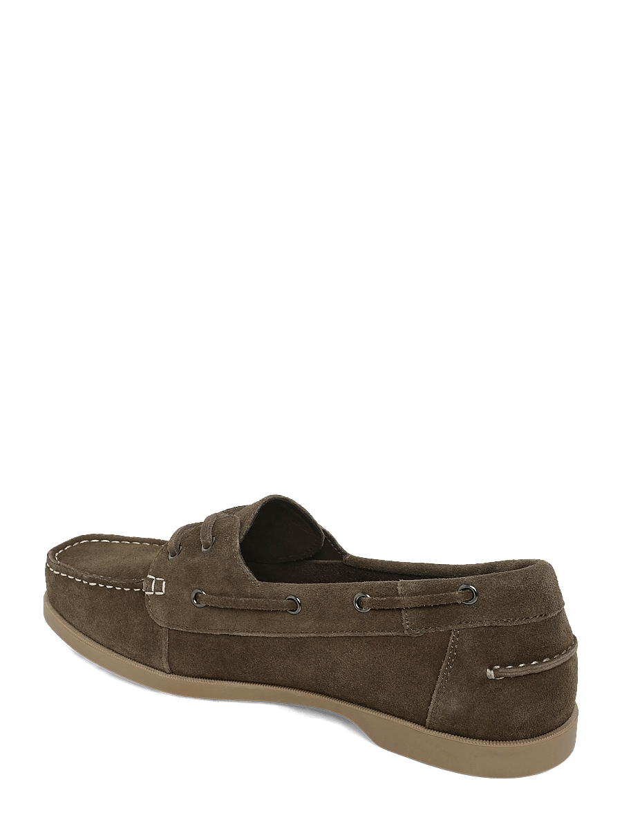 Mango - Leather nautical shoes - kollektioner - brown - 1