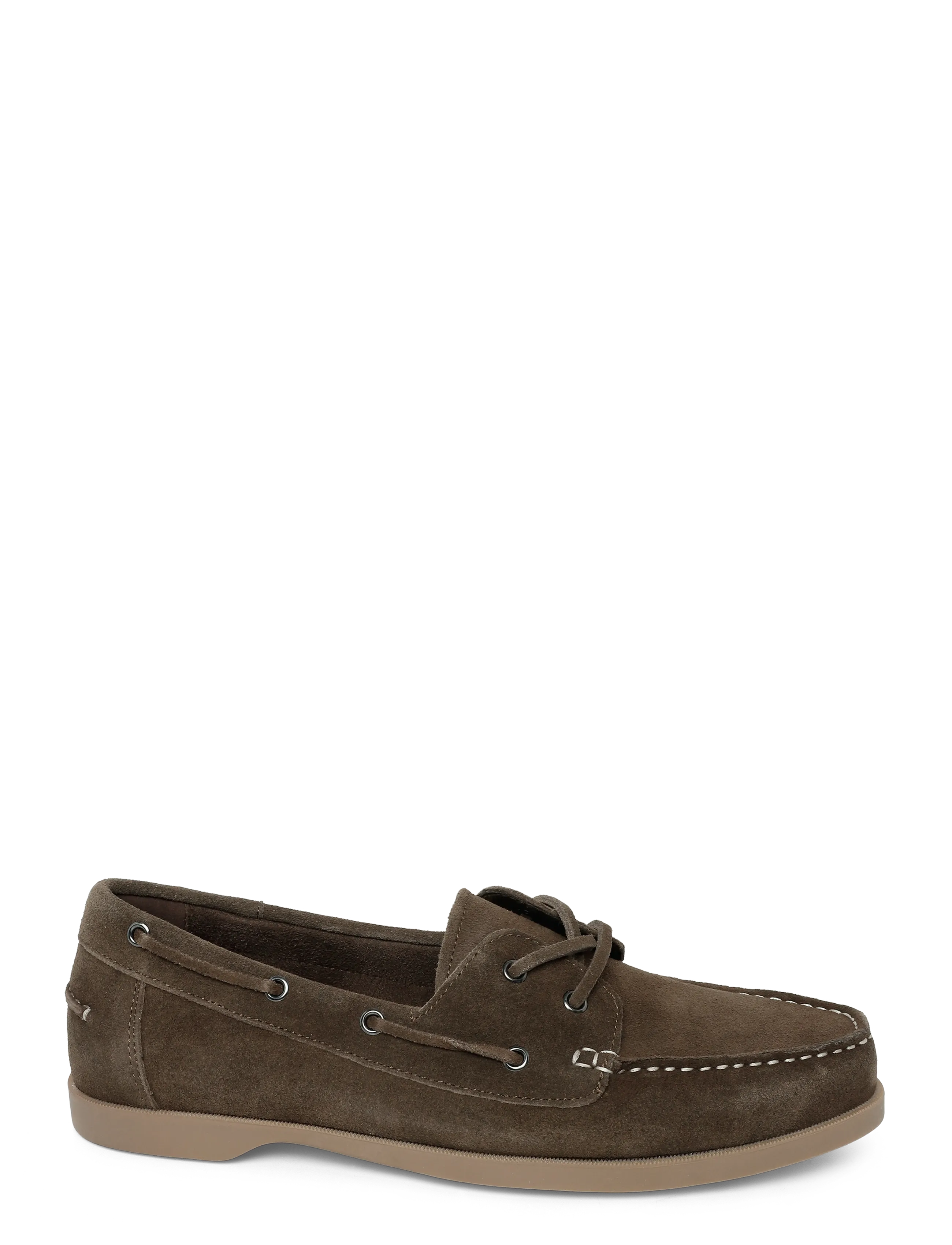 Mango - Leather nautical shoes - kollektioner - brown - 3
