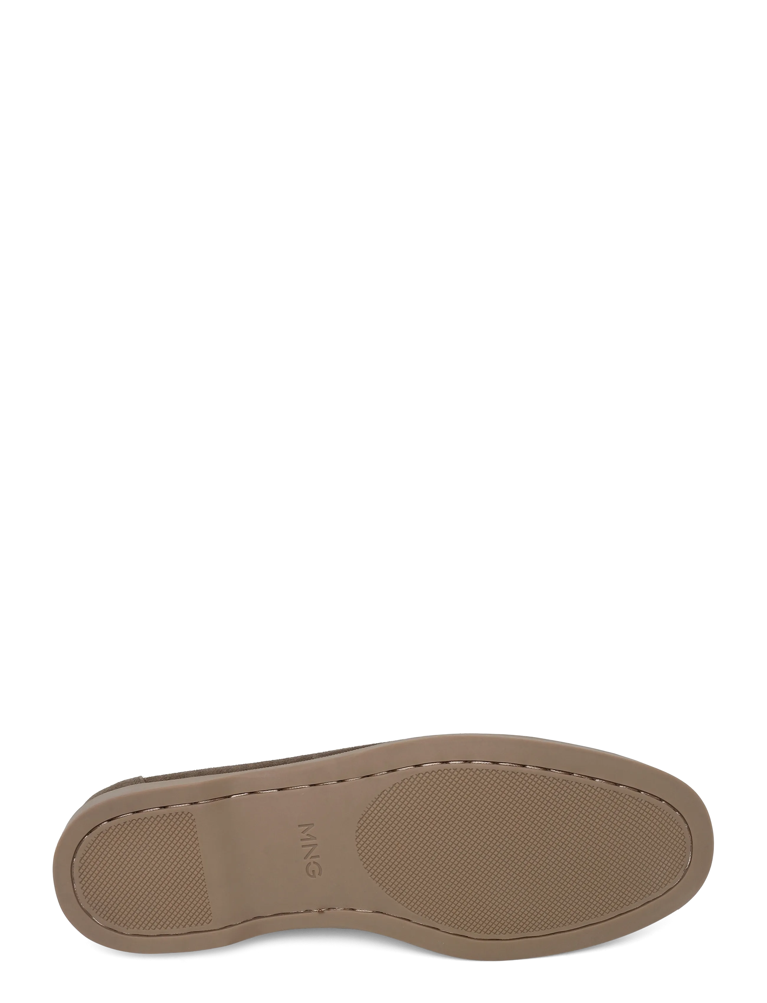 Mango - Leather nautical shoes - kollektioner - brown - 4