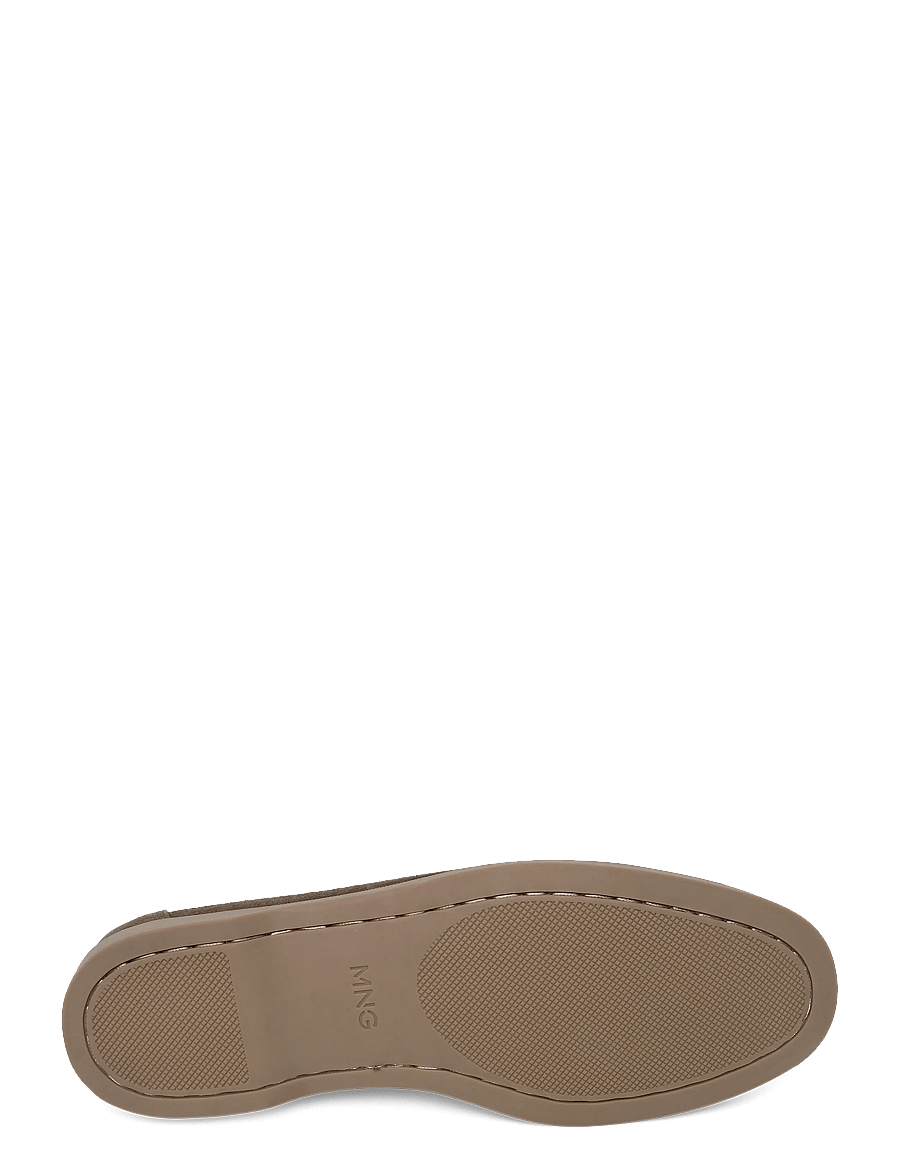 Mango - Leather nautical shoes - kollektioner - brown - 4