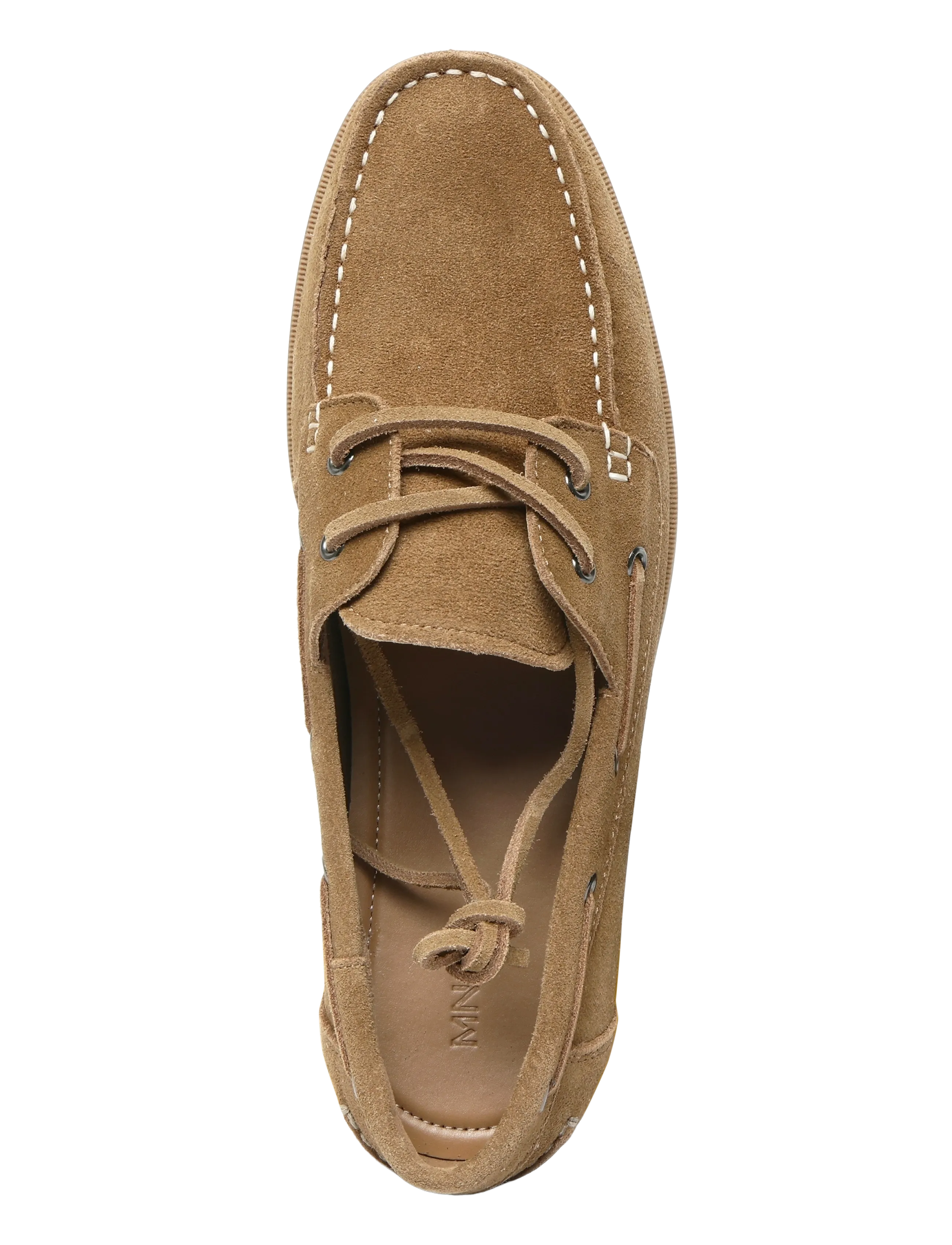 Mango - Leather nautical shoes - kollektioner - medium brown - 3