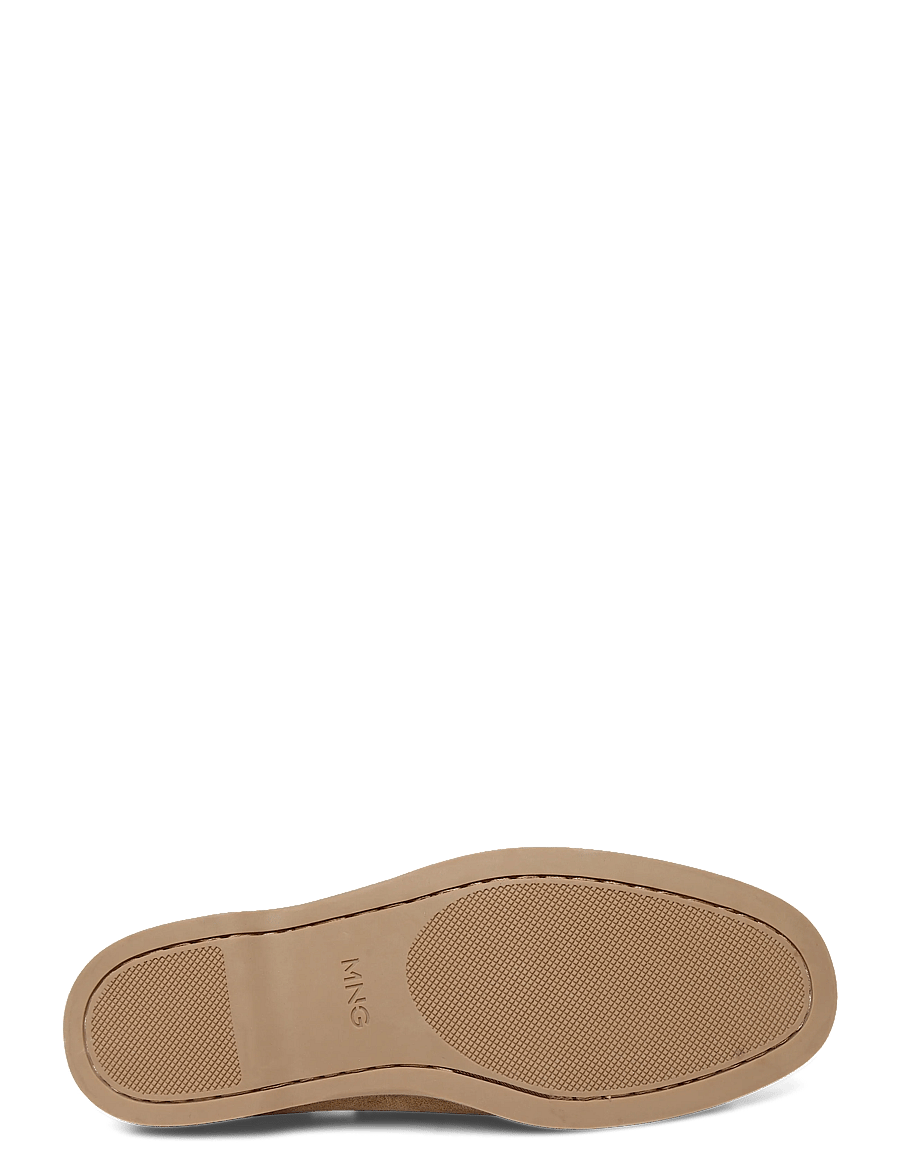 Mango - Leather nautical shoes - kollektioner - medium brown - 4
