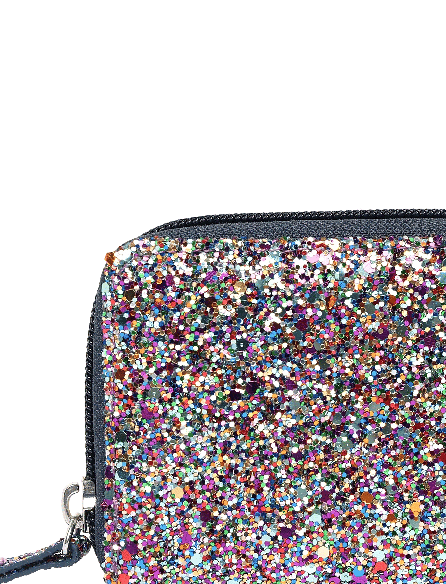 Mango - Glitter coin purse - plånböcker - navy - 3