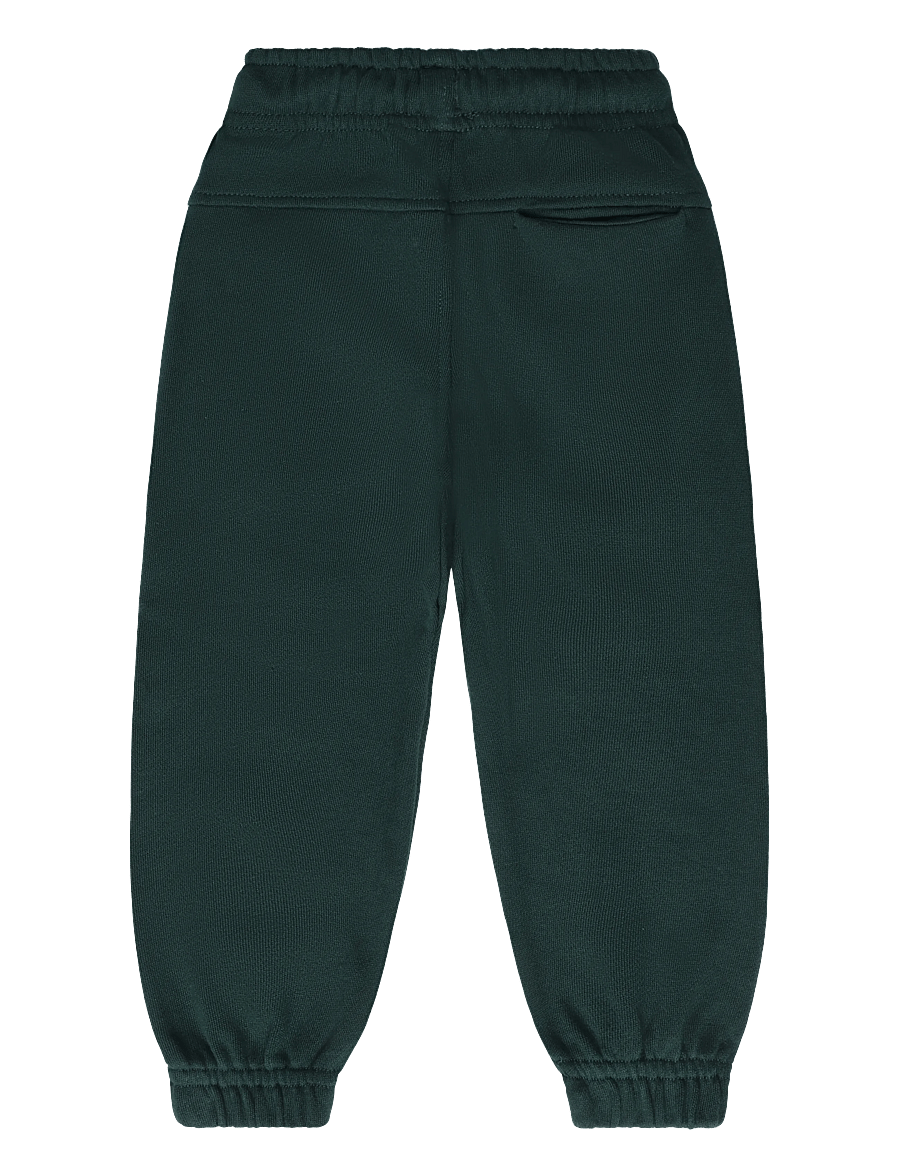 Mango - 100% cotton jogger trousers - mjukisbyxor - dark green - 1