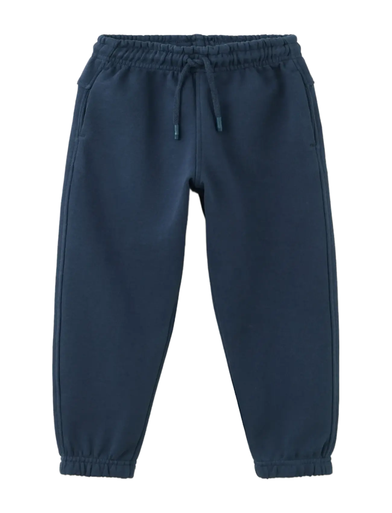 Mango 100% cotton jogger trousers - Tøj - NAVY / navy