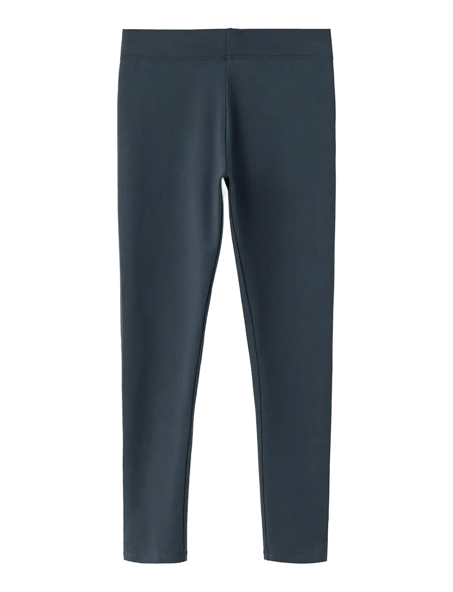 Mango - Cotton leggings - leggings - navy - 0