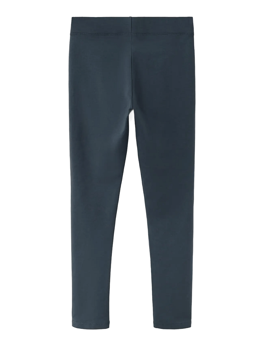 Mango - Cotton leggings - leggings - navy - 1