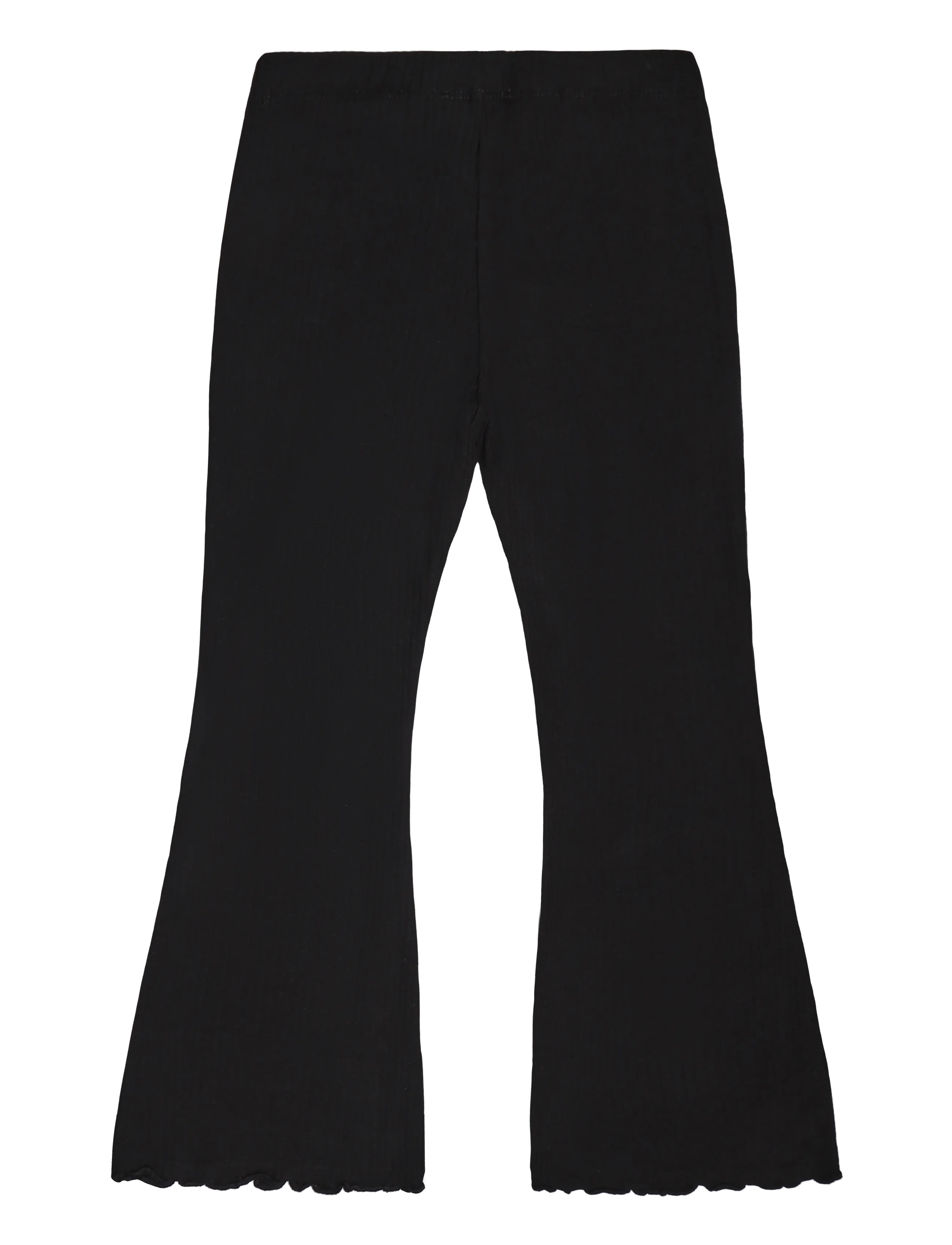 Mango - Cotton flare leggings - leggings - black - 1