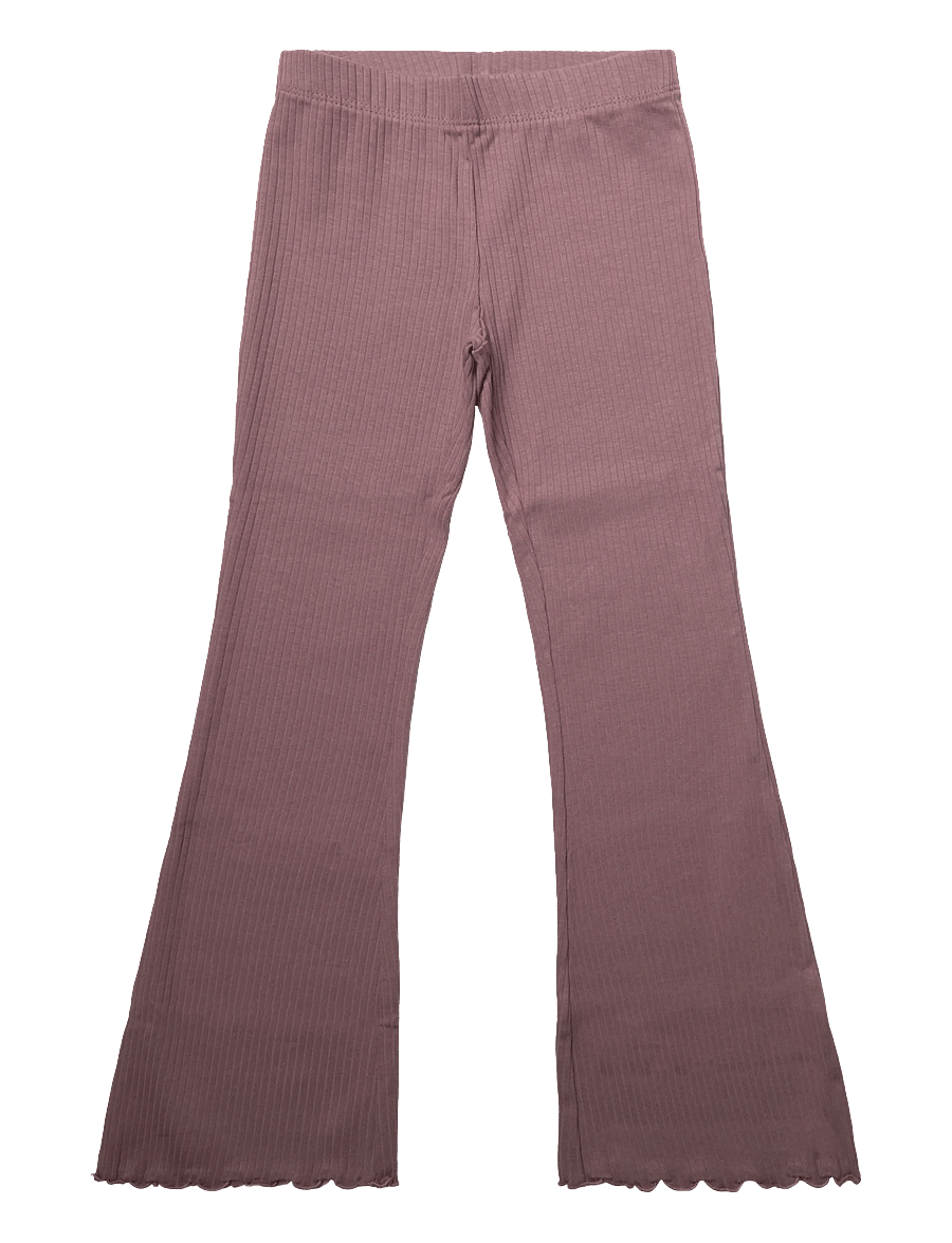 Mango - Cotton flare leggings - leggings - pink - 0