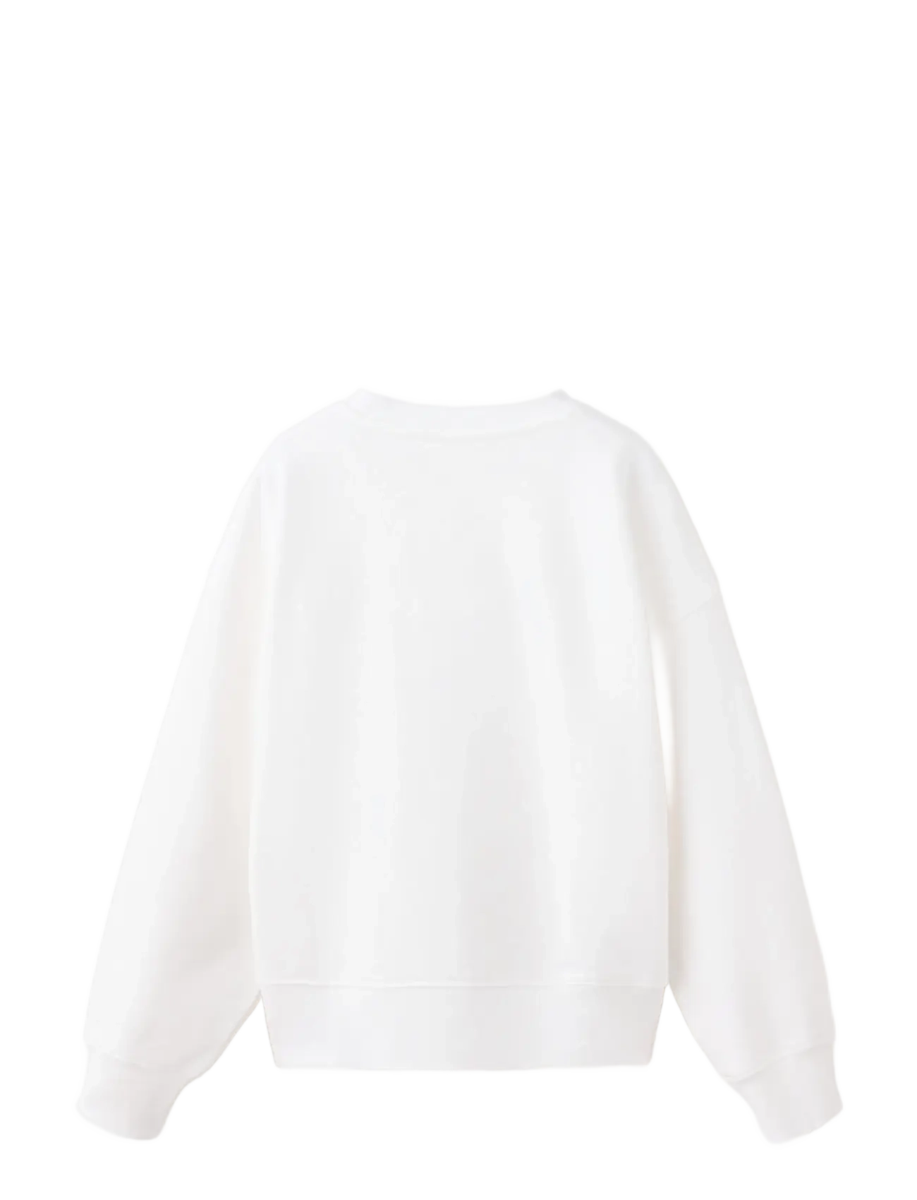 Mango - Printed cotton sweatshirt - sweatshirts - natural white - 1