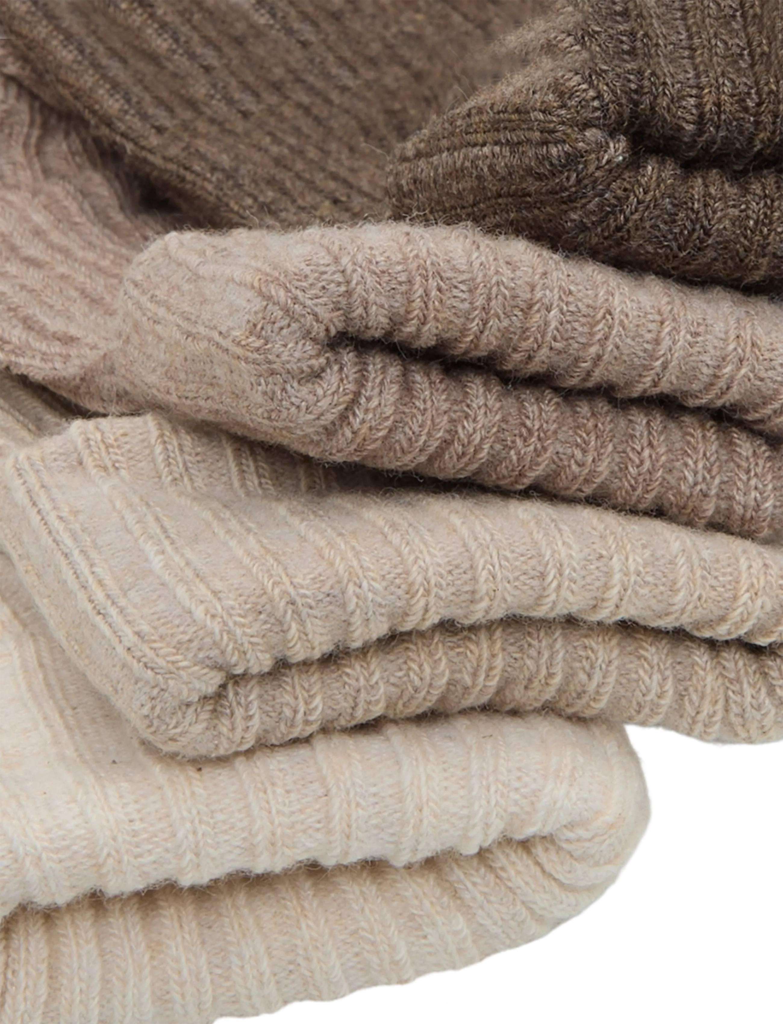 Mango - Ribbed socks pack - babysokker - lt pastel brown - 2