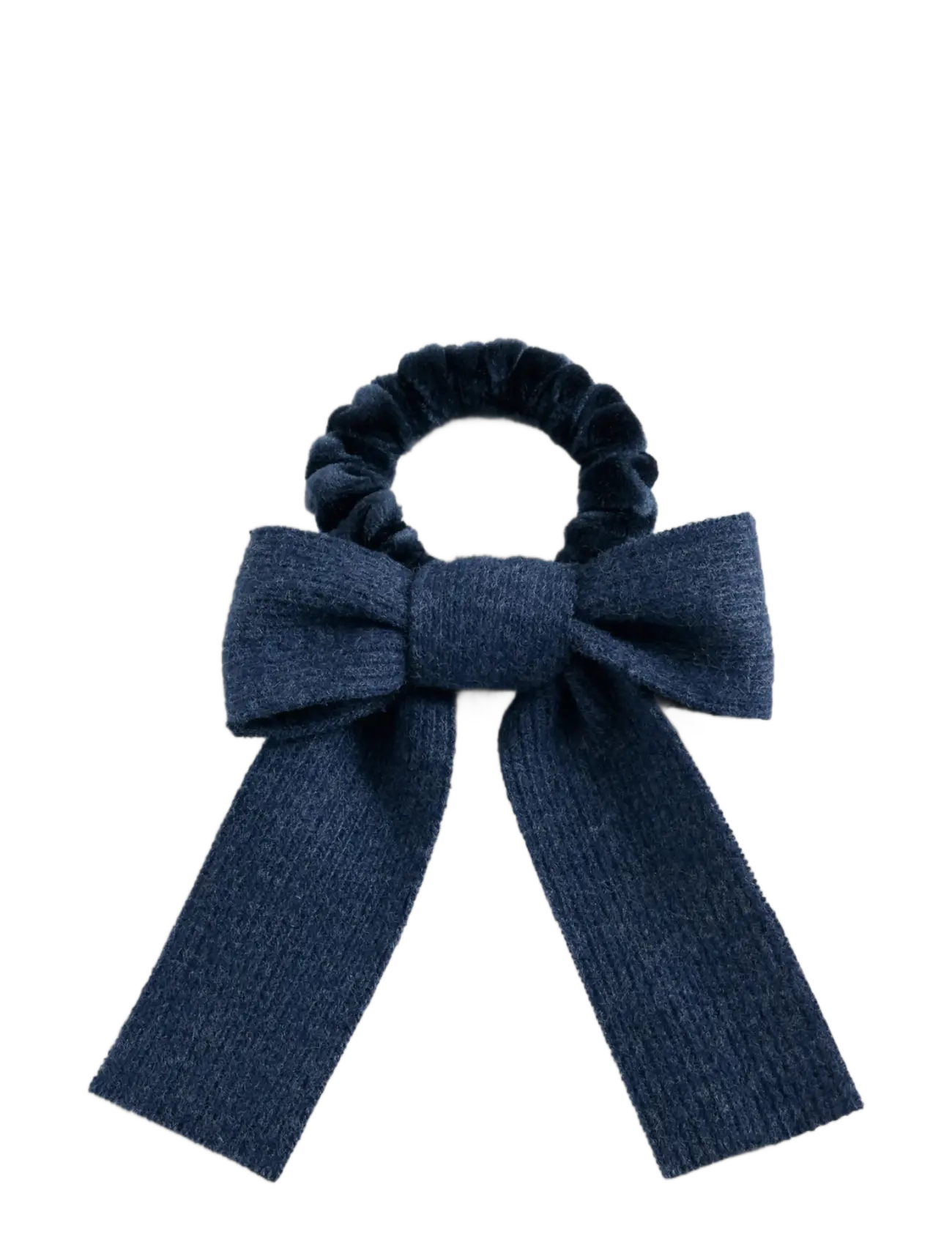 Mango Bow scrunchie - Håraccessoarer - NAVY / navy