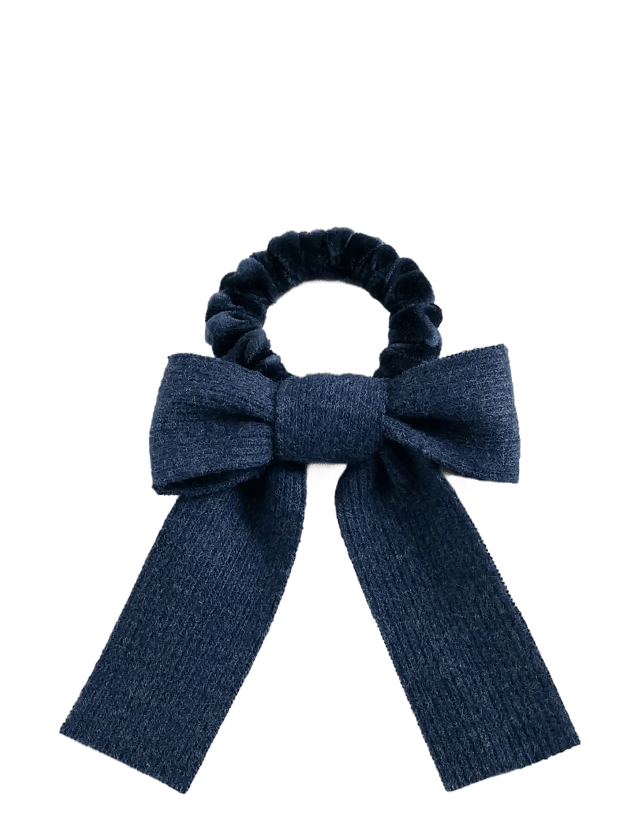 Mango - Bow scrunchie - hårbånd og hårsnore - navy - 0
